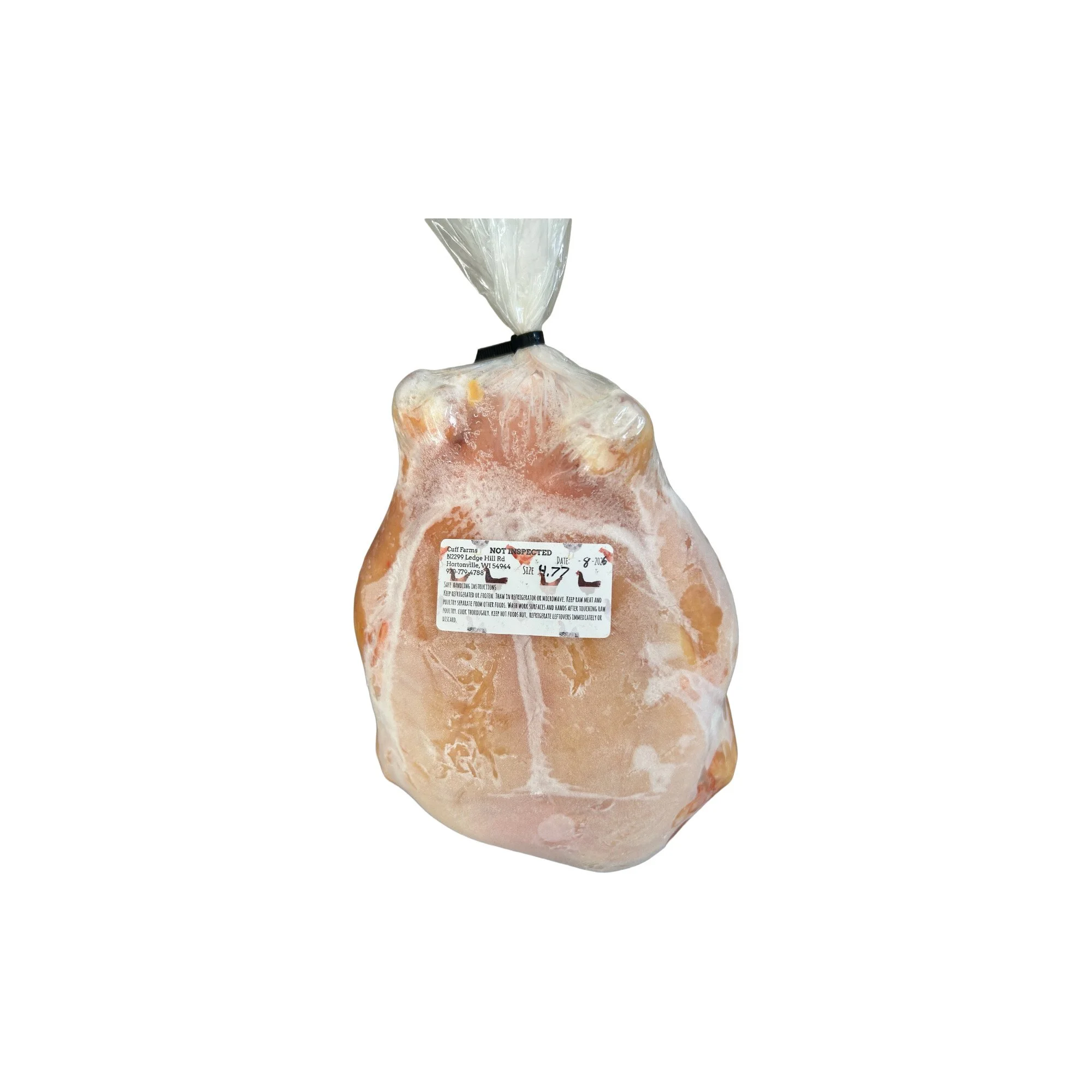 whole chicken 4.00 - 5.00 lbs | Cuff Farms