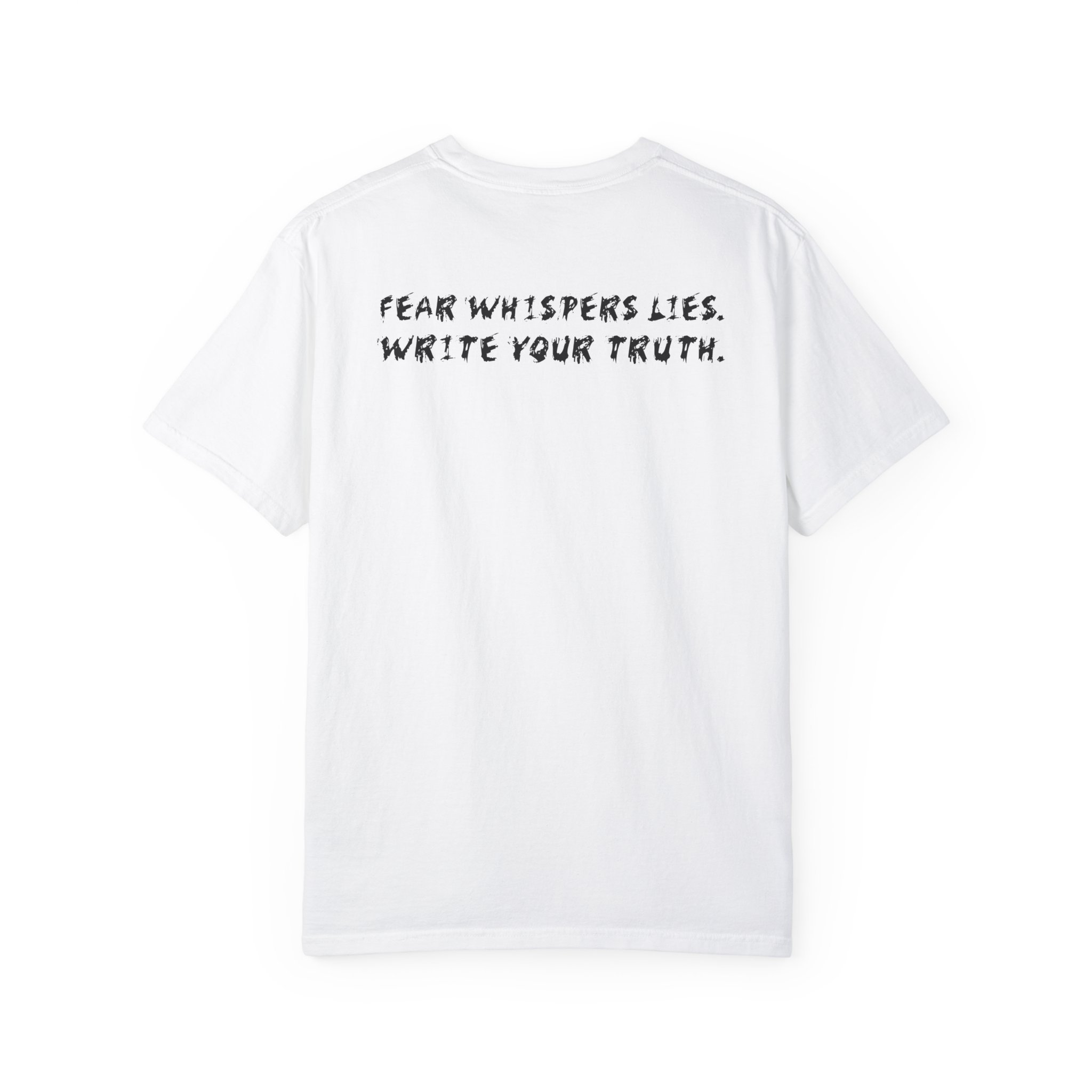 Your Story Is Yours To Write - T-Shirt White Back.png