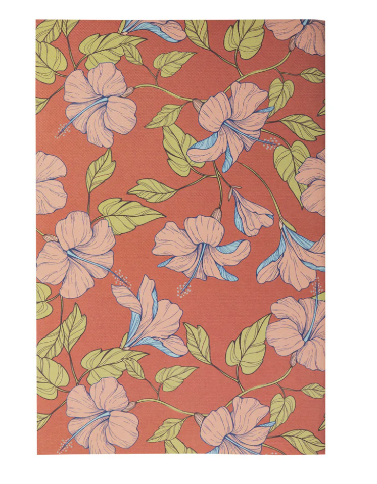 Notiz Block Hibiscus Rose