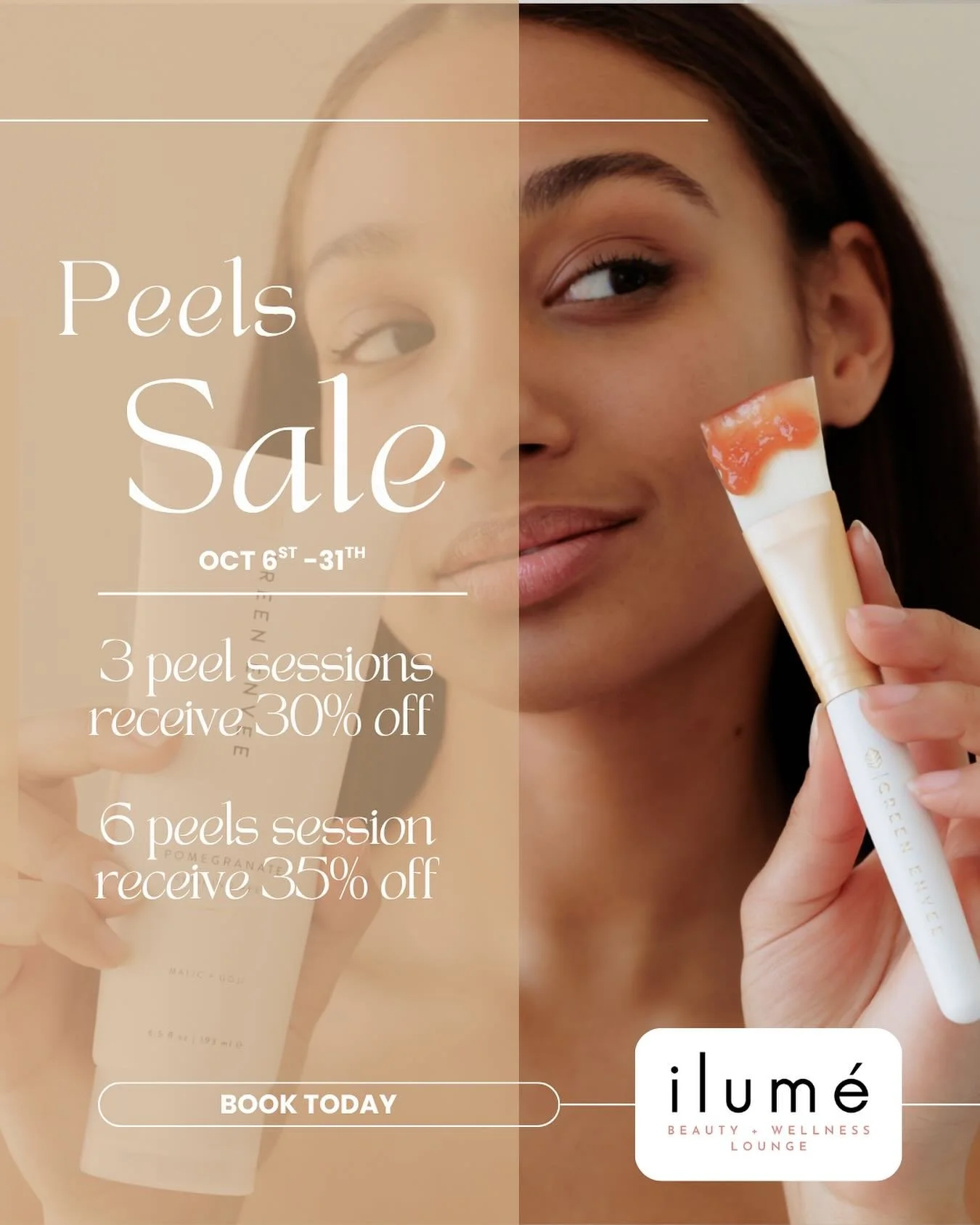 It&rsquo;s peel season! 🍂 Reveal your glow with our limited time peel special 

#peelseason #glow #kyletx #budatx #atx #fall #esthetian #greenenvee #greenenveepro #