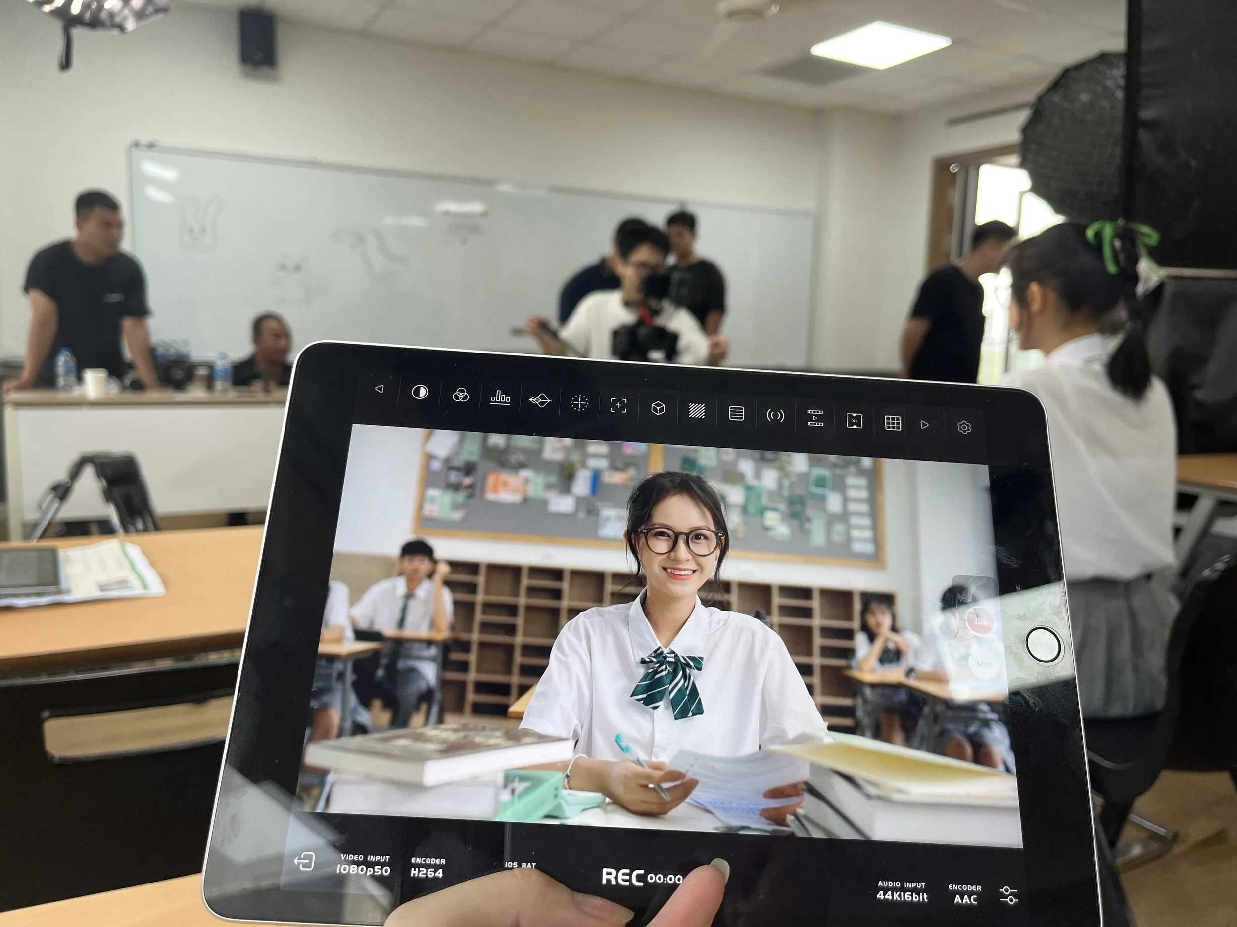 Director Monitor TVC set