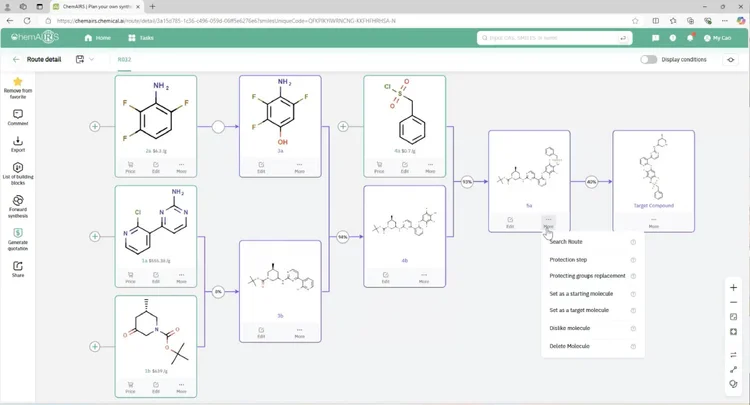 ChemAIRS® – AI-Powered Retrosynthesis & Synthetic Pathway Discovery ...