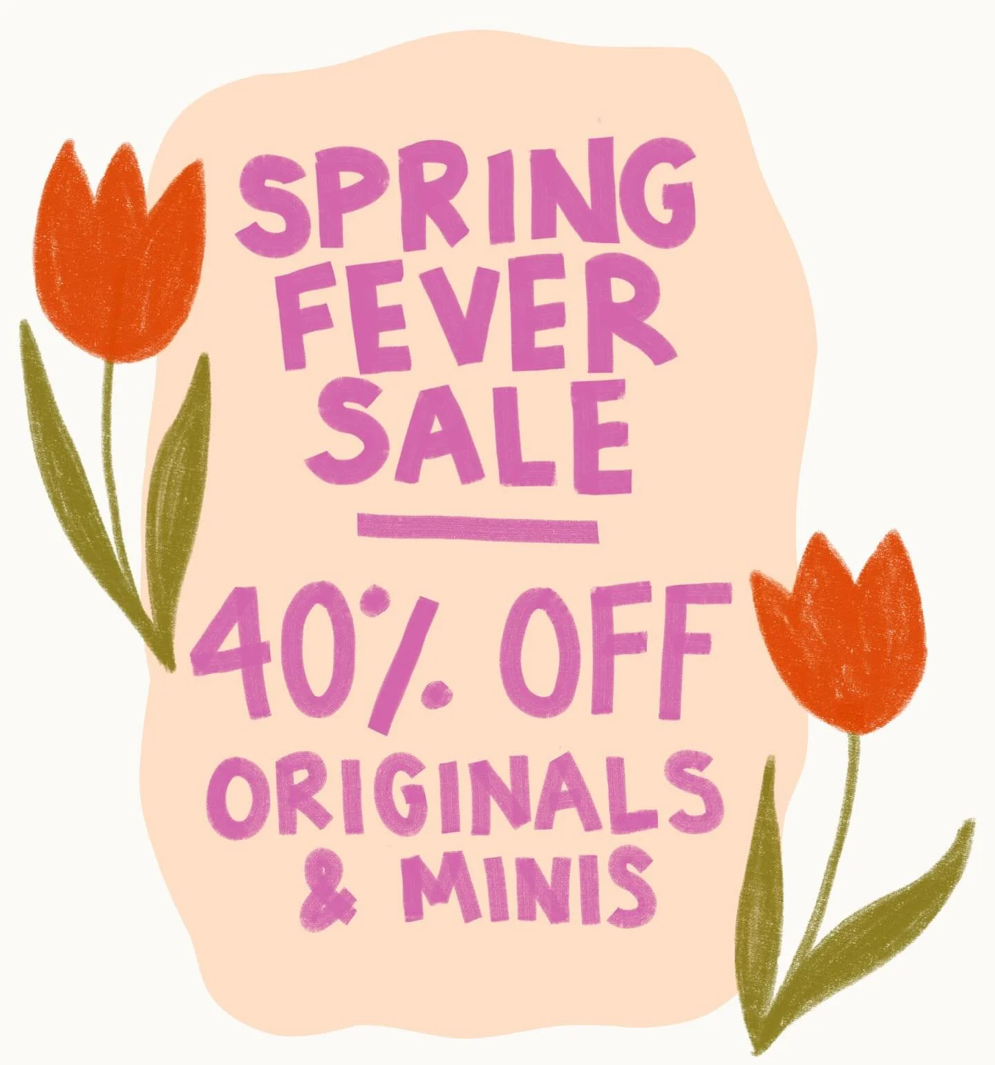 Tomorrow is the first official day of spring and phew, am I ready for it. This sunshine has me in a spring cleaning frenzy and I&rsquo;m ready to clear some work out of my studio for a fresh start. Help me make some room on my shelves and pick up the