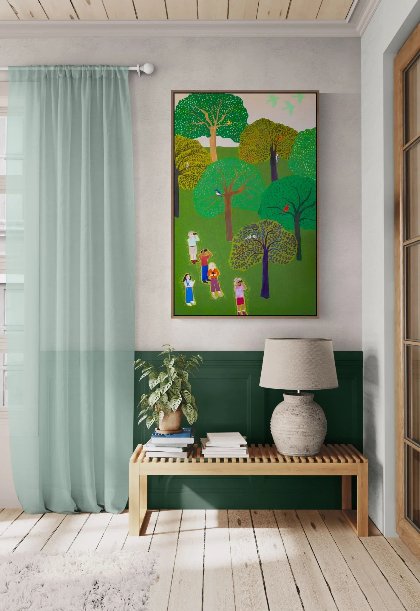 Living room corner with lamp and plant.jpeg