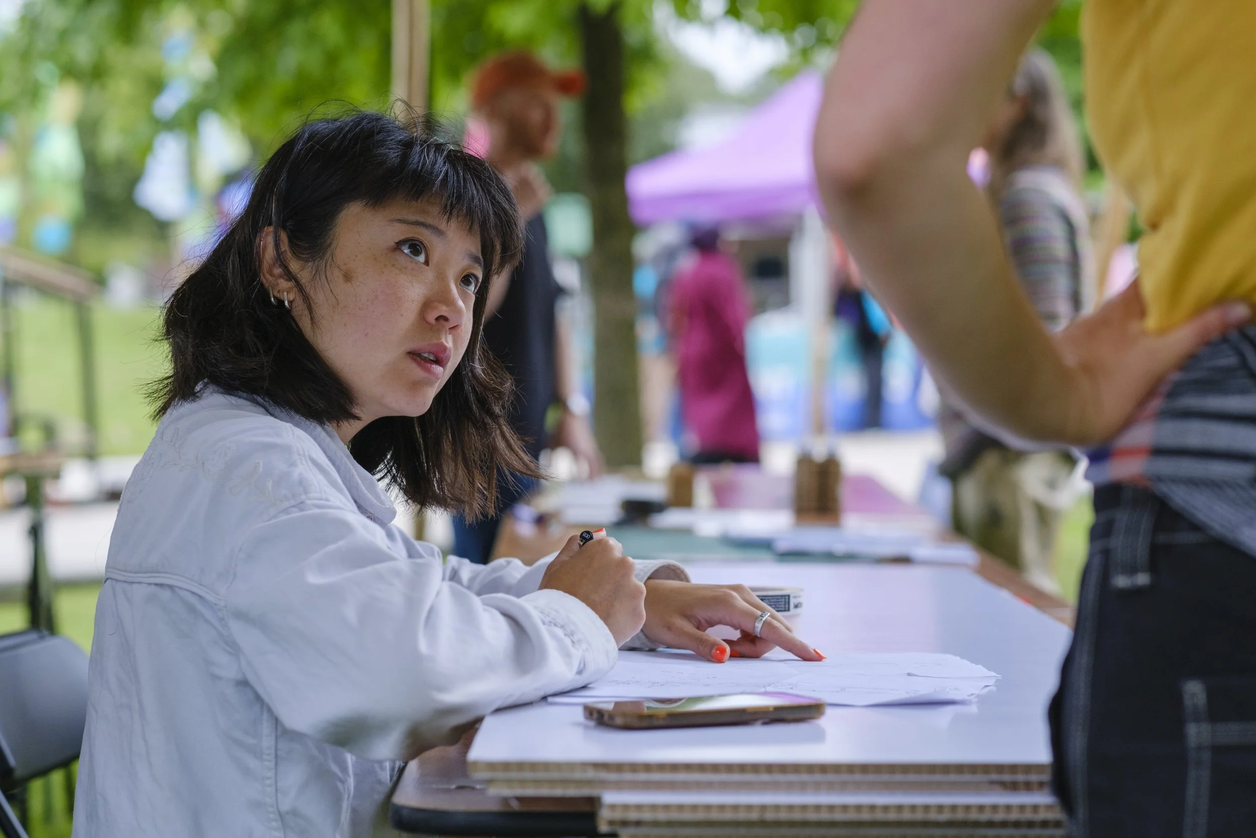 Flimsy Works X Super Slow Way Workshop at National Festival of Making