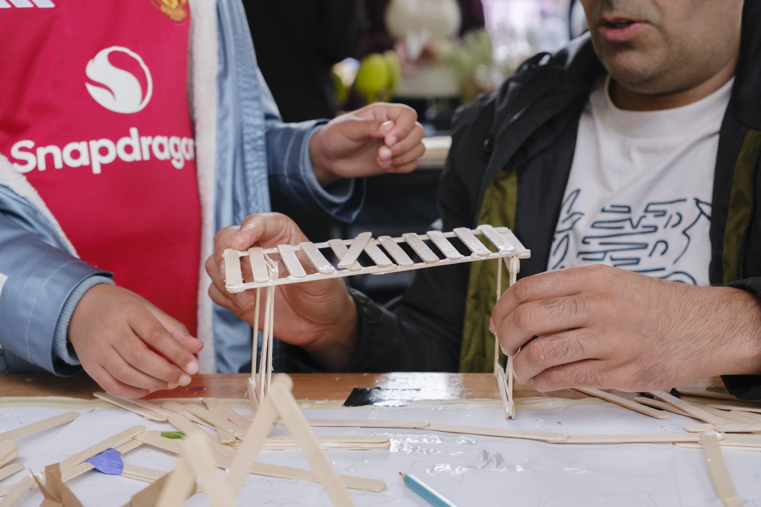 Flimsy Works X Super Slow Way Workshop at National Festival of Making