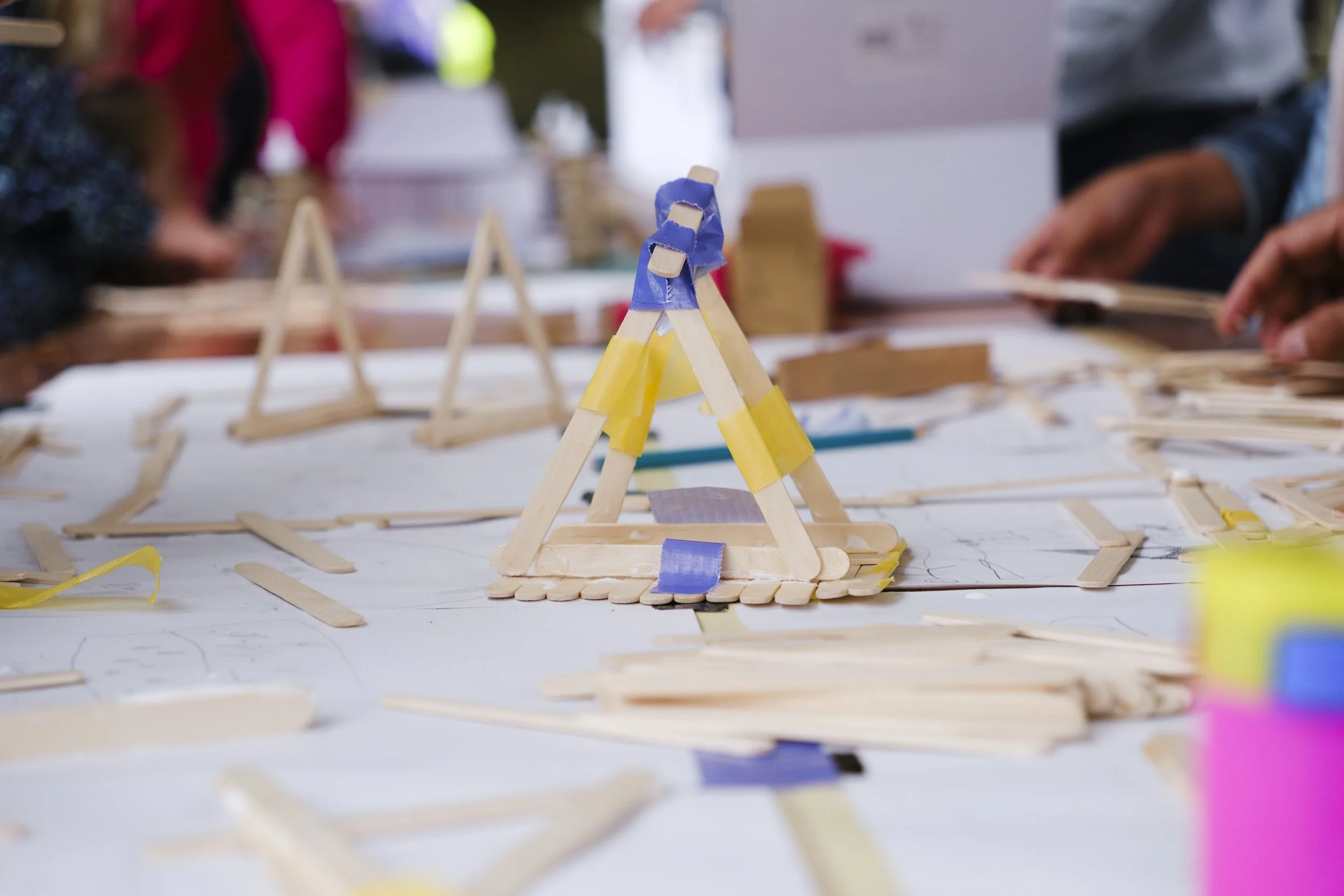 Flimsy Works X Super Slow Way Workshop at National Festival of Making