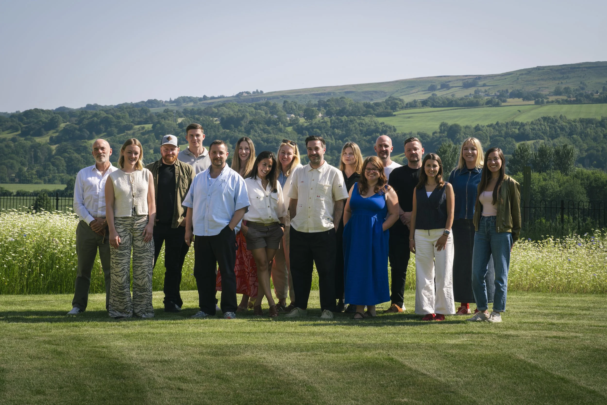 Team and BTS photos for NEWSUBSTANCE, Leeds
