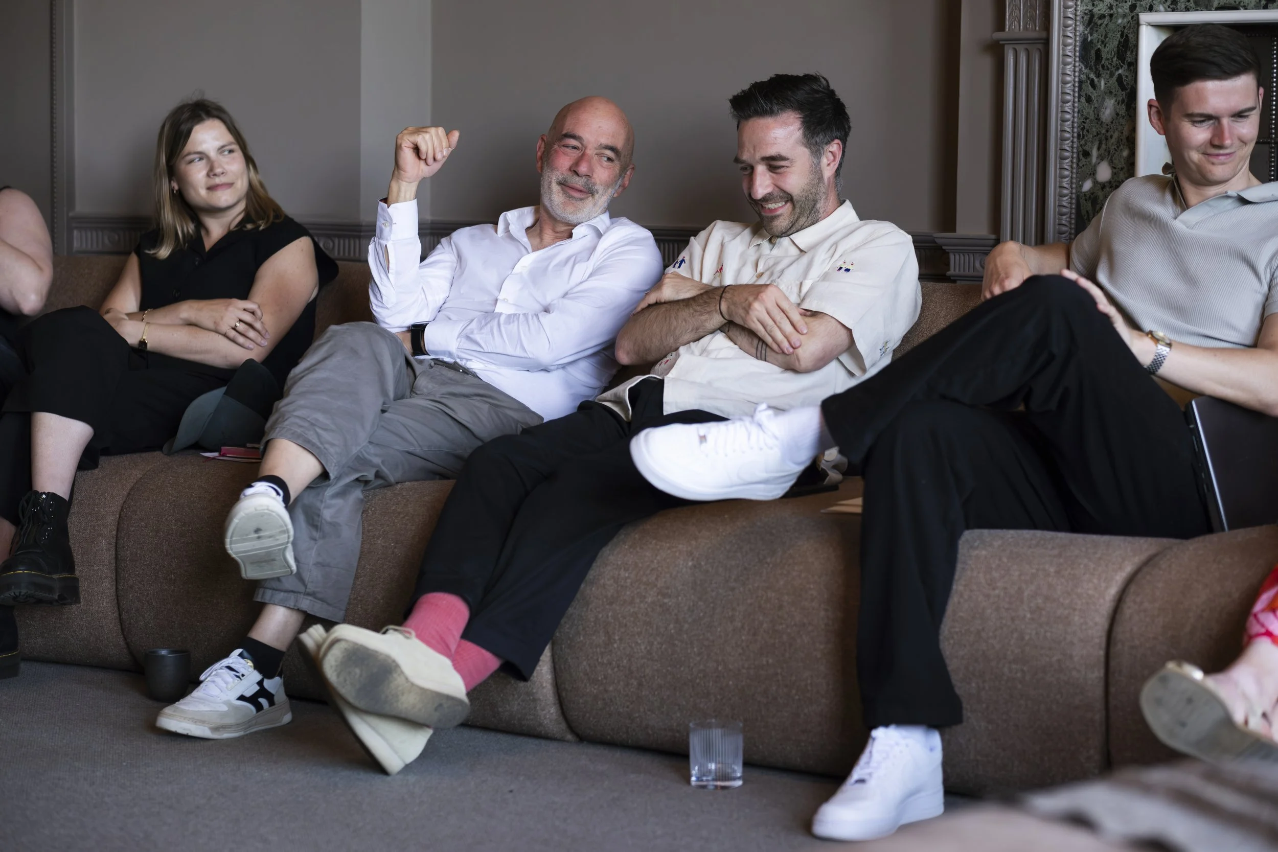 Team and BTS photos for NEWSUBSTANCE, Leeds