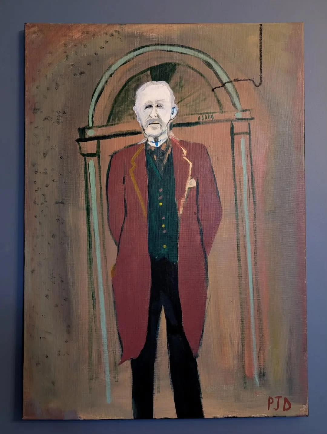 Here's a painting I made last night (and finished today).
If you'd like to see it...
Well here it is.
I deleted insta from my phone, cos its too much really. 
But I snuck back in on the tablet for to share this painting with ya'll.
I'm nice like that