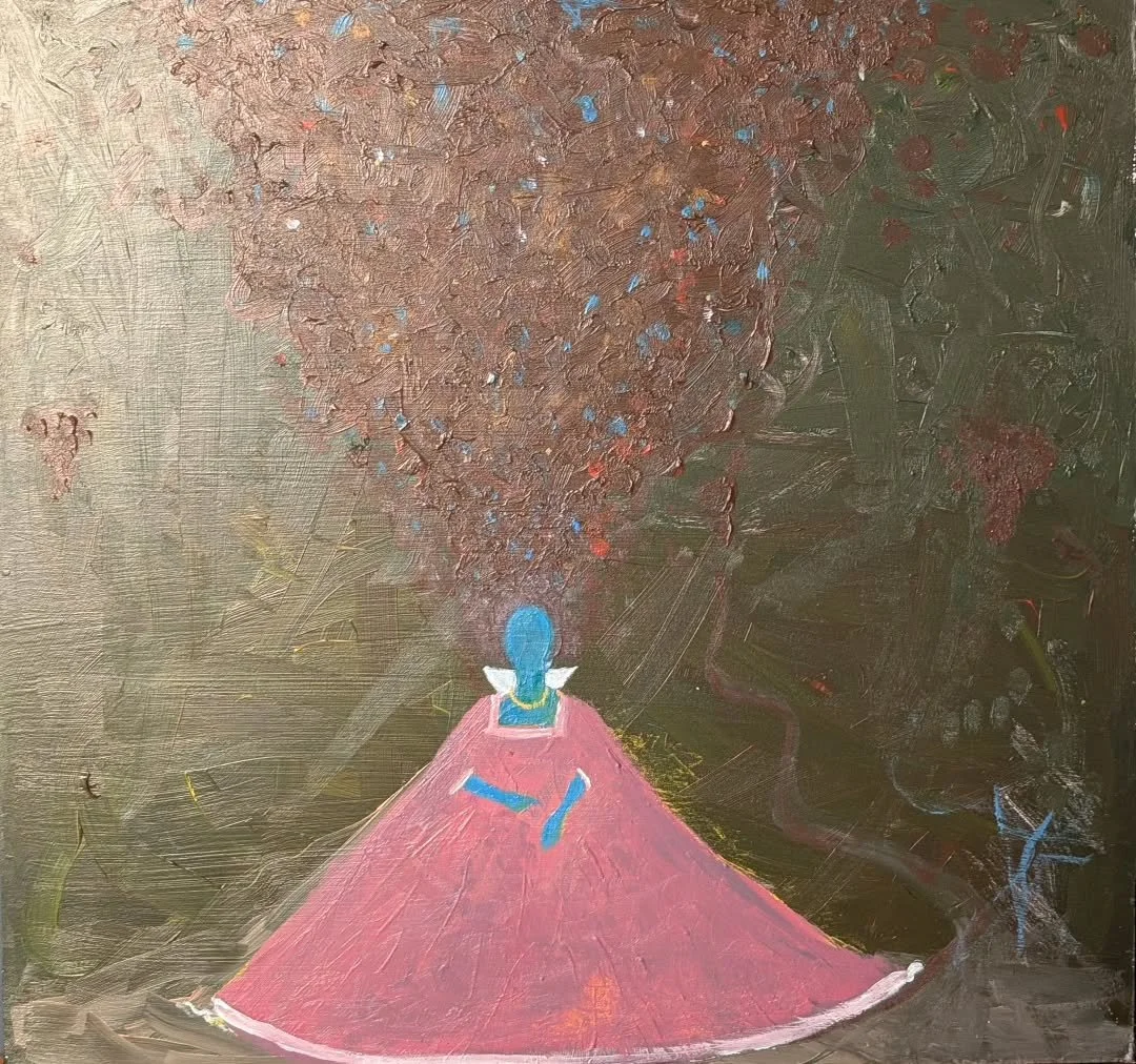 Got stuck into a new painting yesterday.
Acrylic on MDF.
Maybe more to do on it, or perhaps not.
Will live with it a while.
Wishing you all a great 2026.

P