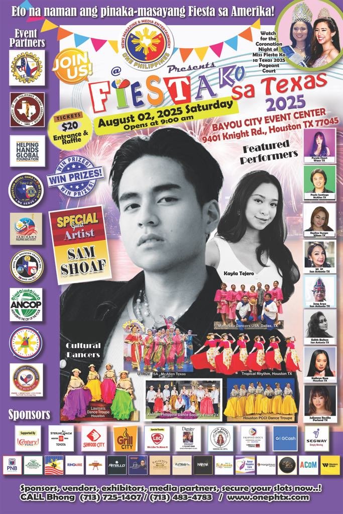 Fiesta Ko Sa Texas 2025: Houston’s Filipino Festival & Food