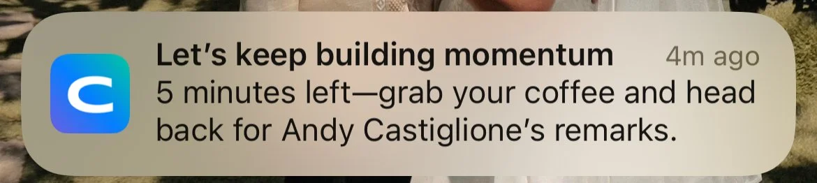 App push notification