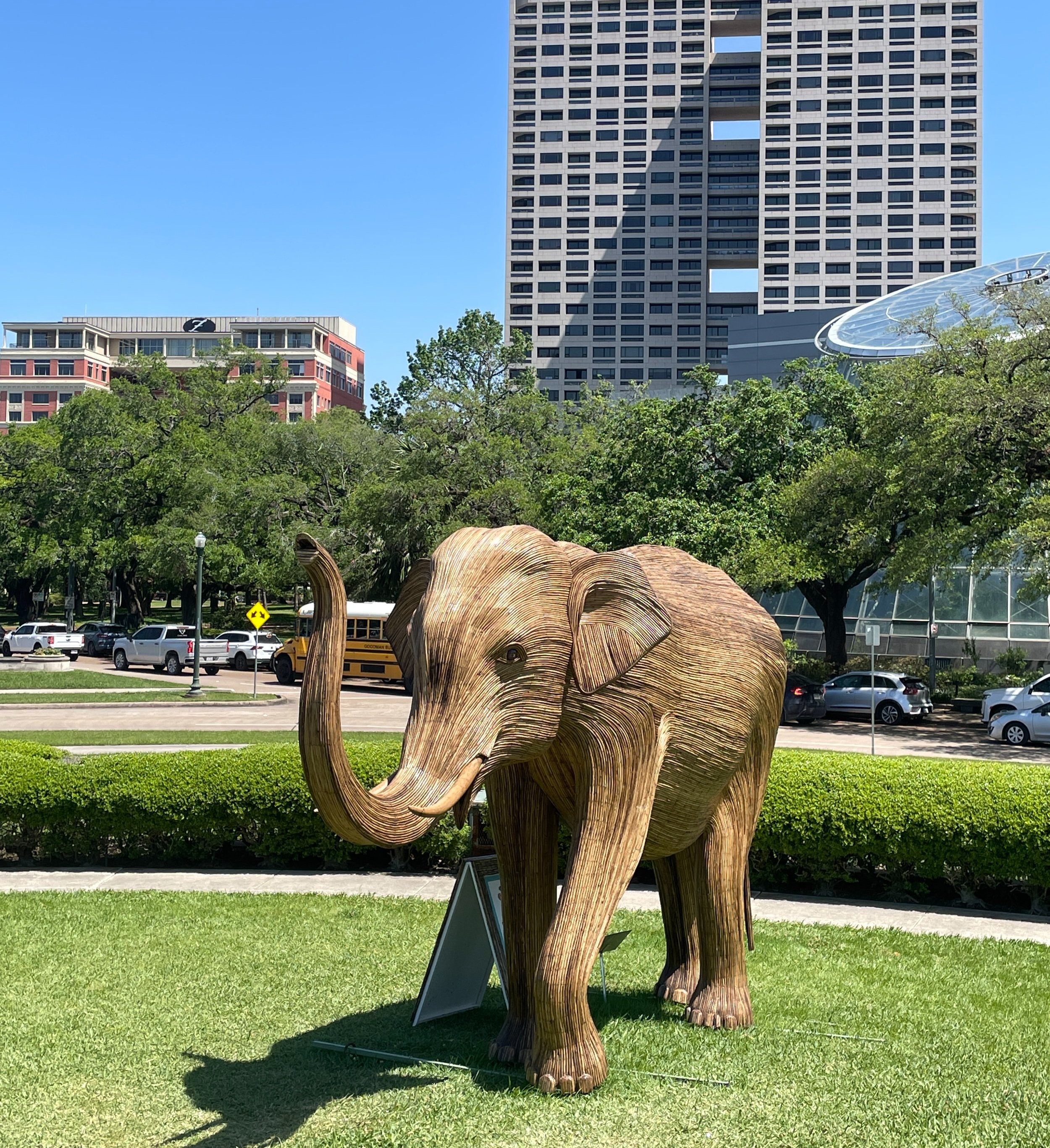 The Great Elephant Migration at Hermann Park: April 2025