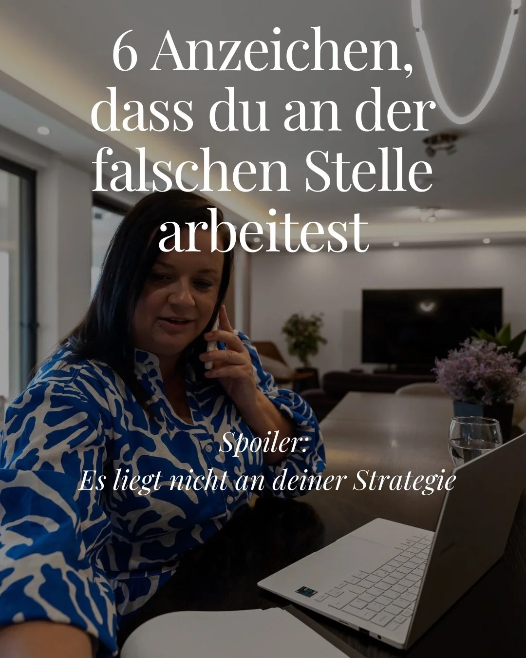 6 Anzeichen, dass du seit Monaten an der falschen Stelle arbeitest.

Wenn du 4 oder mehr abnickst, ist es Zeit, ehrlich zu werden:

Du hast kein Strategie-Problem. 
Du hast keinen Mangel an Wissen. 
Du hast nicht zu wenig Workshops gemacht.

Du arbei
