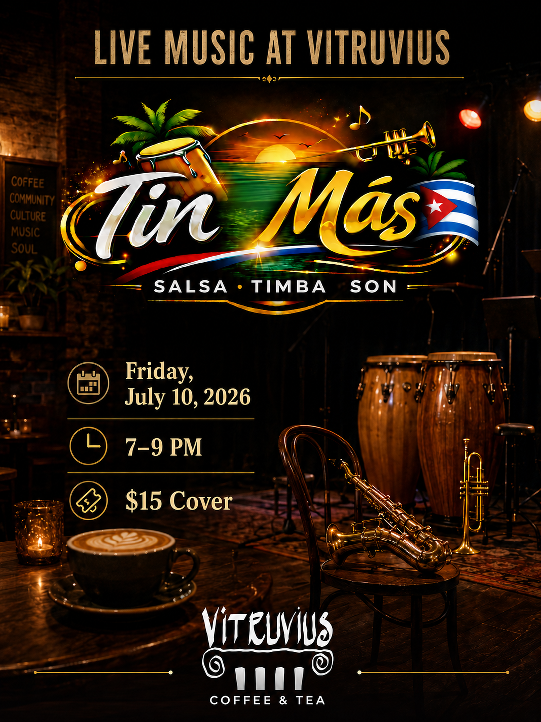 TinMás Live at Vitruvius