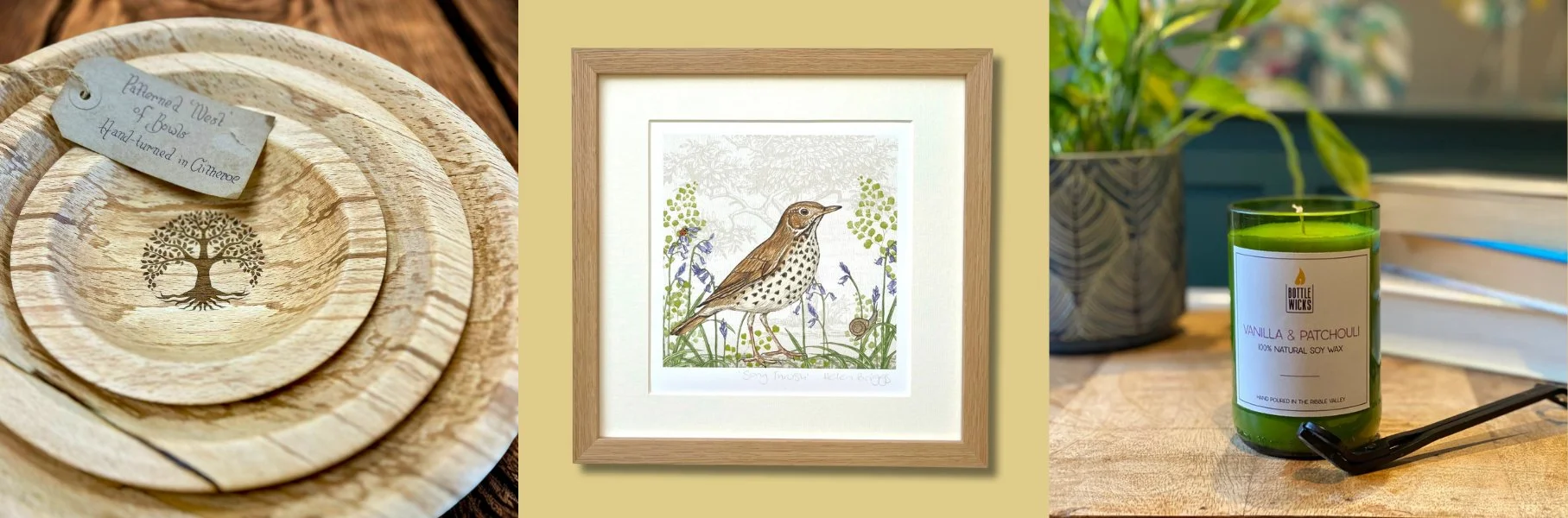 Banner of Aconite Interiors Open Day Makers all based in Clitheroe Lancashire