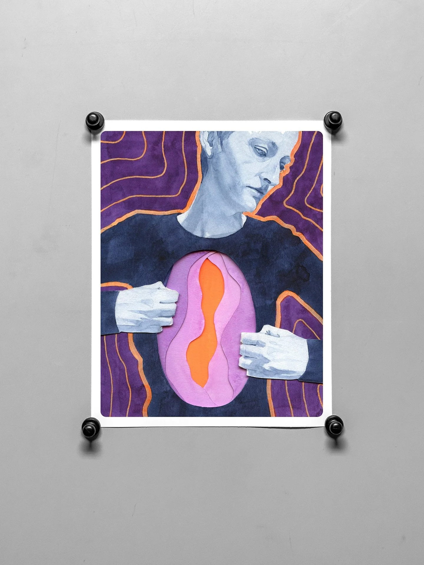 We love seeing artists take unique approaches to printing and @heatherclementsart does just that! 

Her interactive art prints are truly one of a kind and offer a unique visual and physical experience. You can see her interactive art around town and 