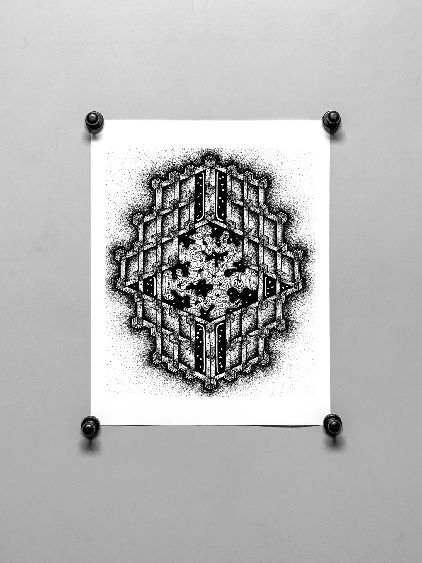 We produced a variety of these fine detailed prints for local artist Izzy Kranz @izzy.kranz 

You can find these for sale on her Etsy site and be sure to check out her wonderful work!!

Dot Editions is a fine-art printing studio offering a variety of