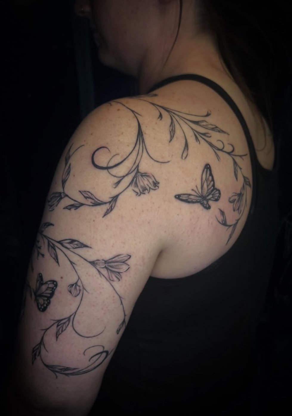 Floral Arm Piece