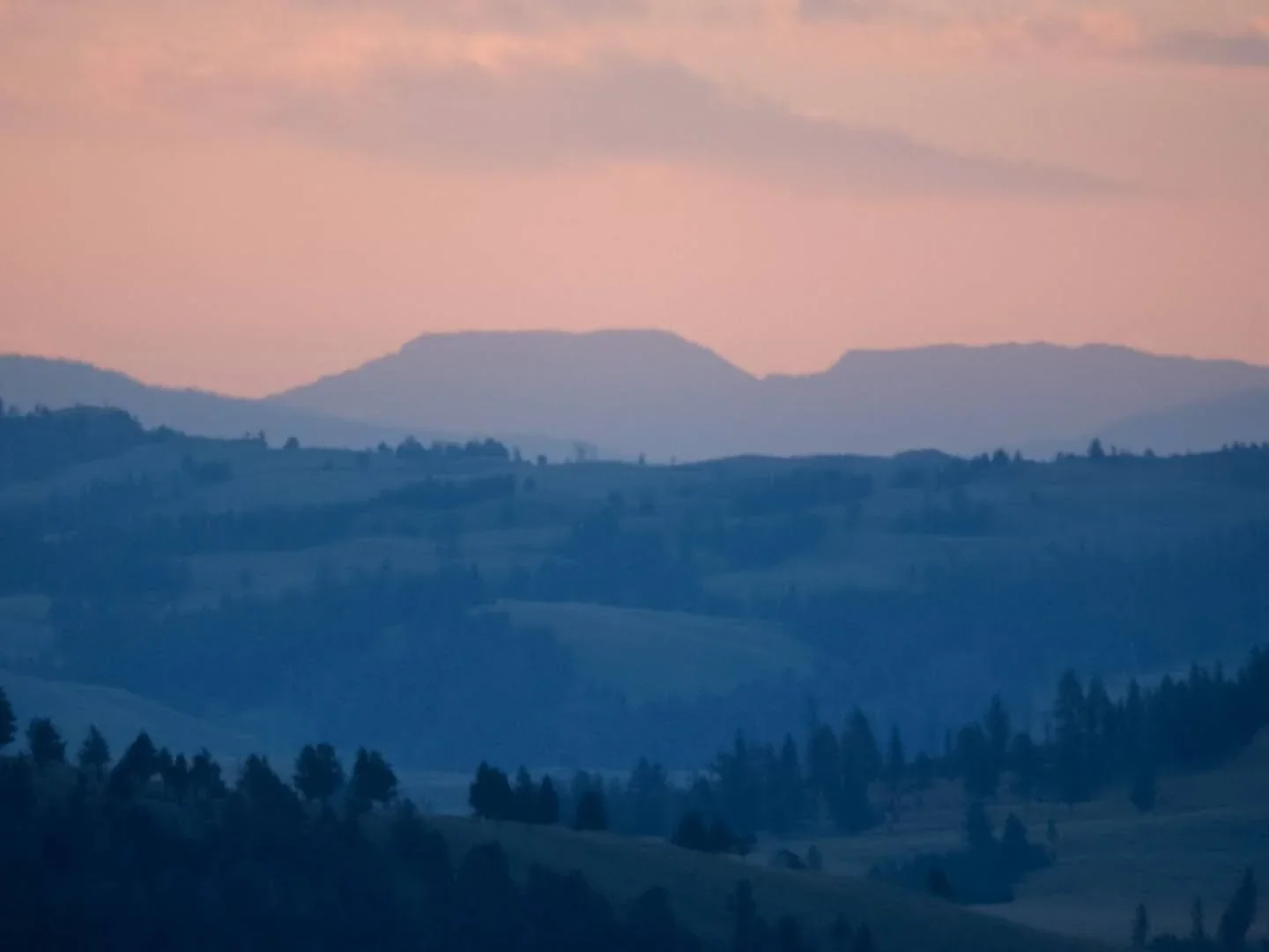 Morning in Yellowstone