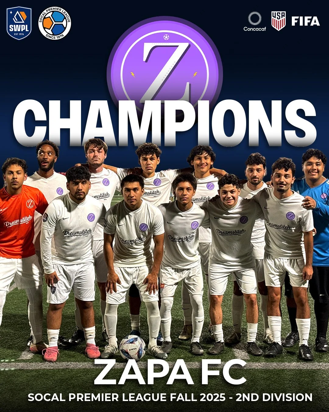 Zapa FC’s Win In November Sealed SoCal D2 Title