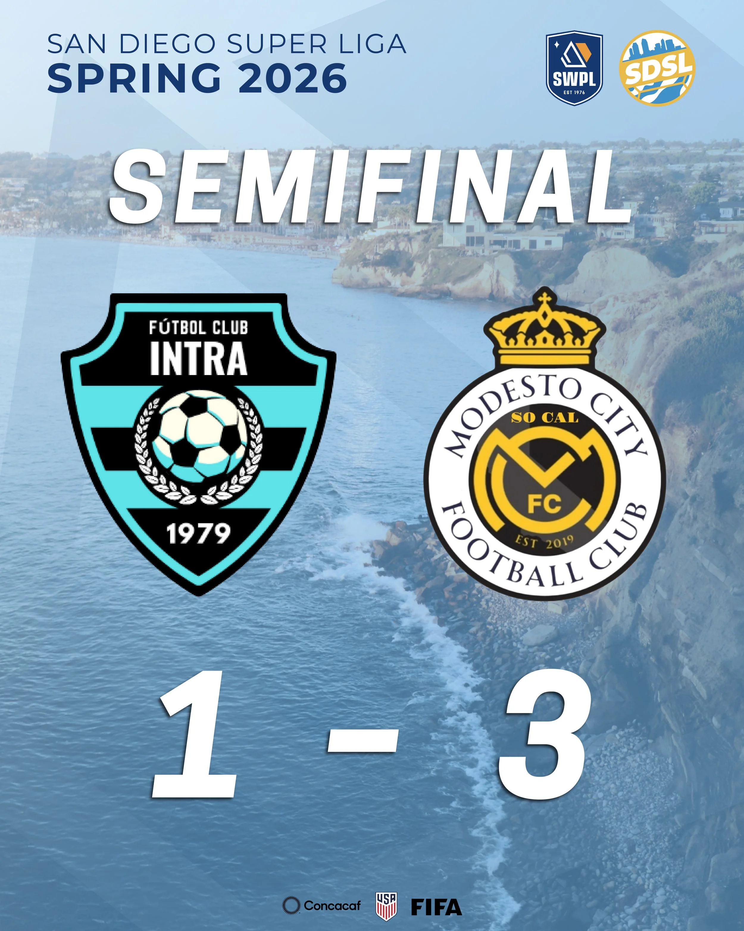 Modesto City FC Moves on to San Diego Spring Final with Win over Intra FC