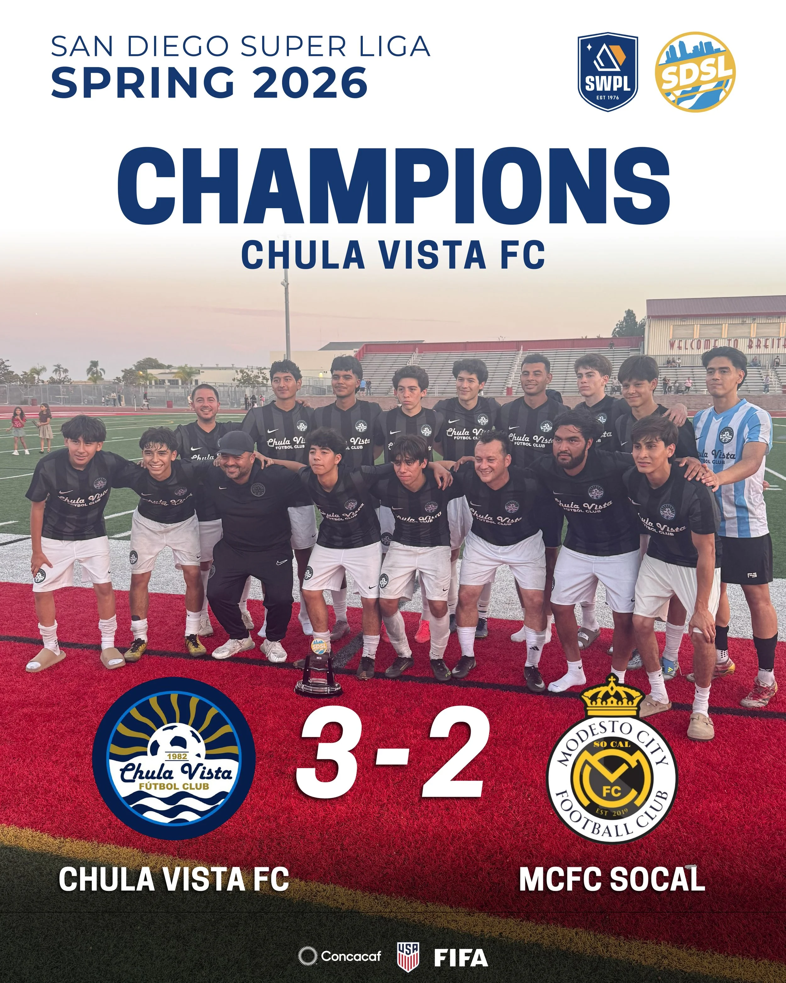 Chula Vista FC Victorious in 1st San Diego Super Liga Season