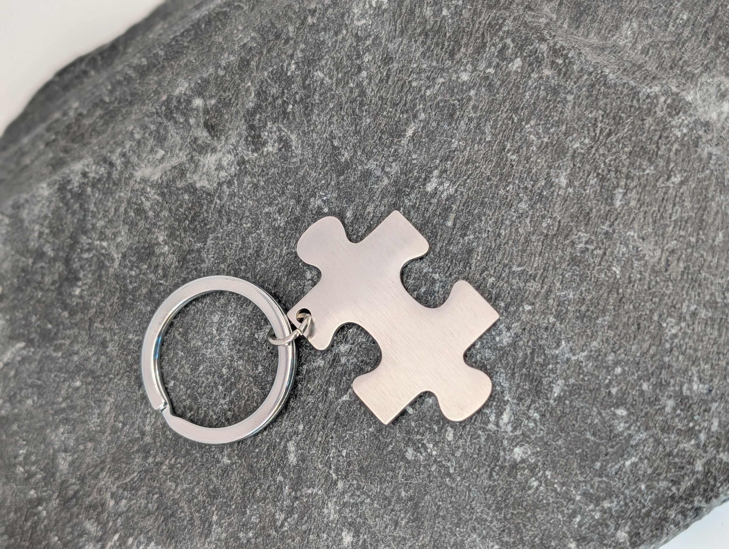 Puzzle Piece Keychain