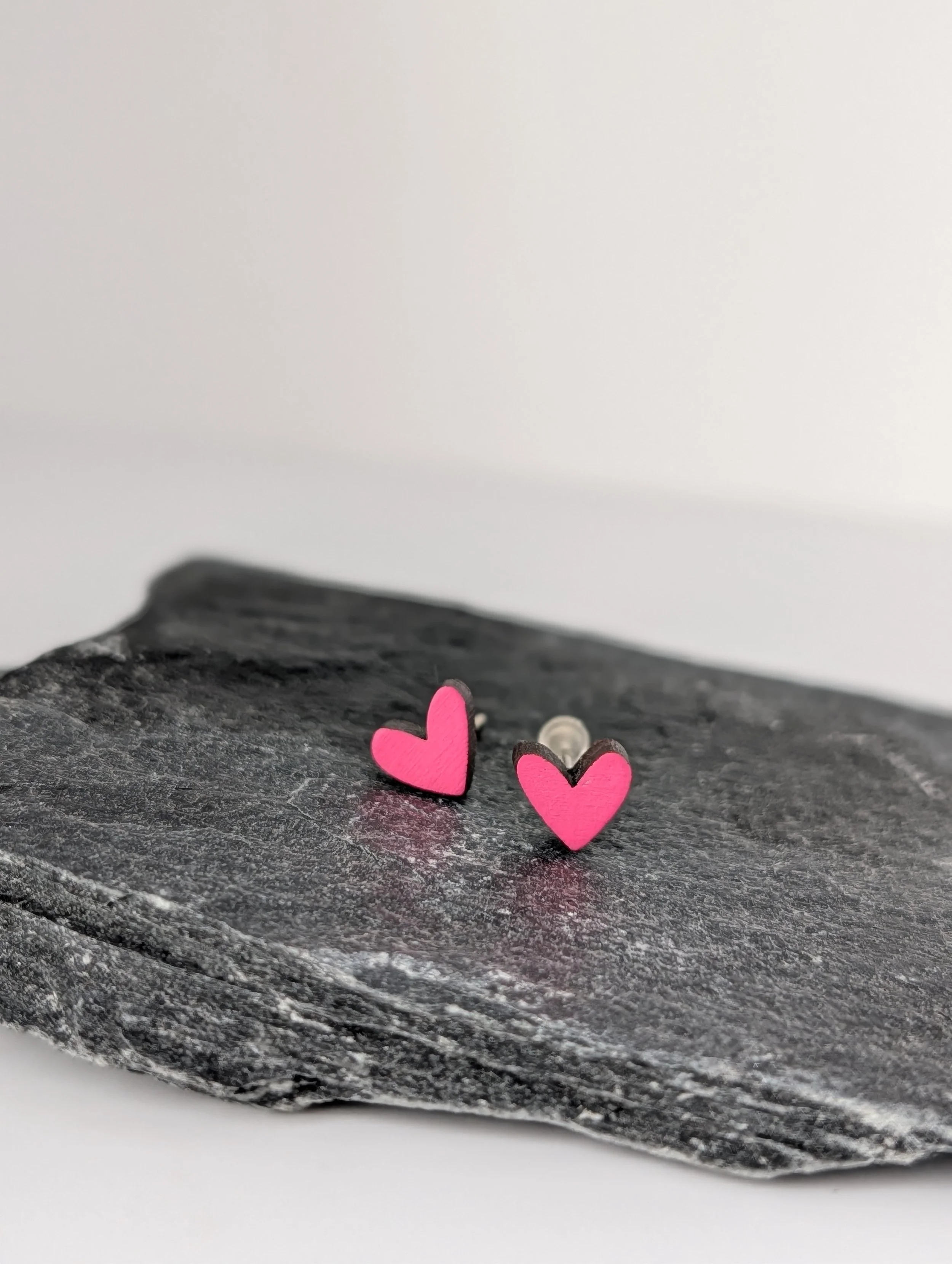Heart Studs