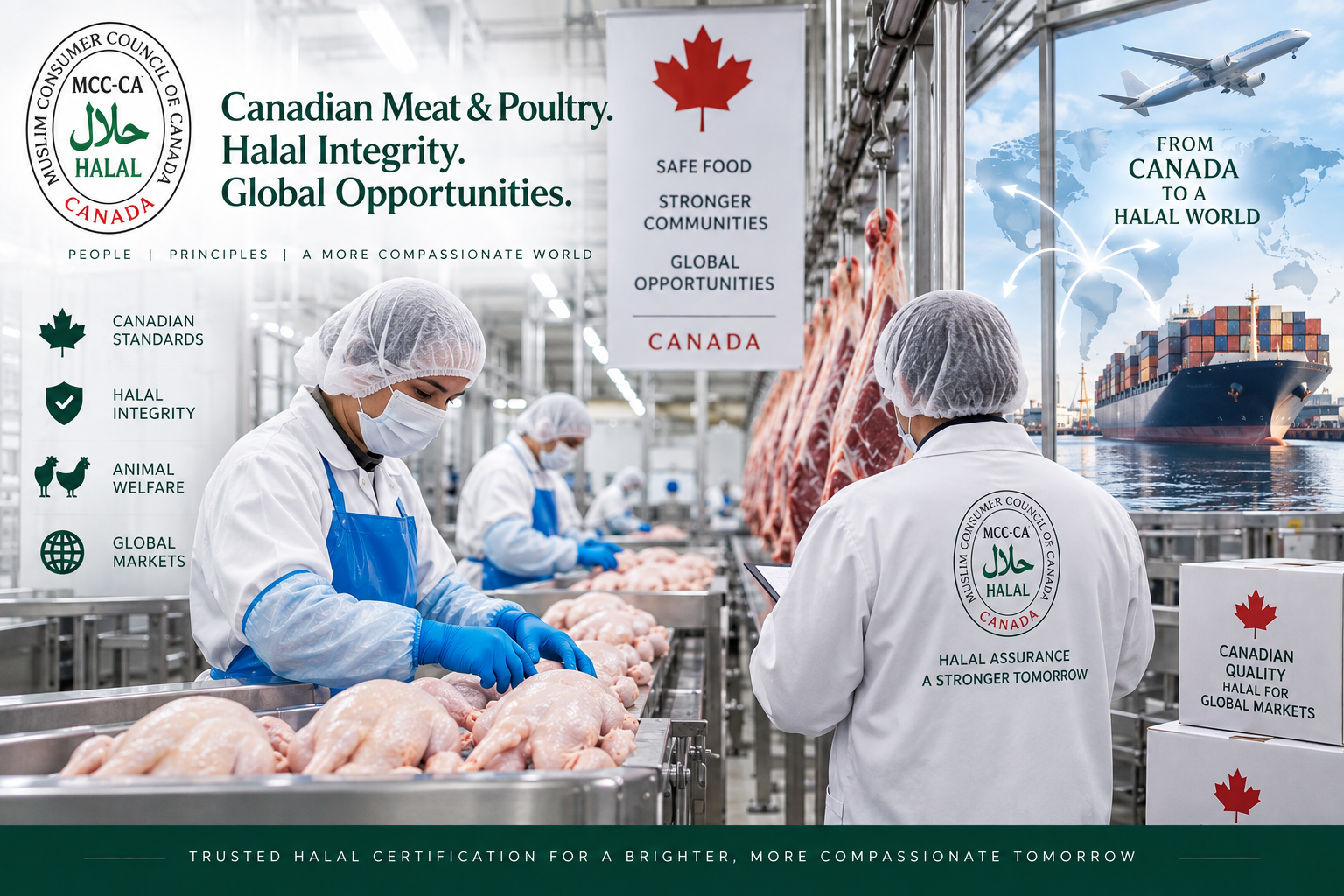 Halal Meat &amp; Poultry Export Requirements for Canadian Processors