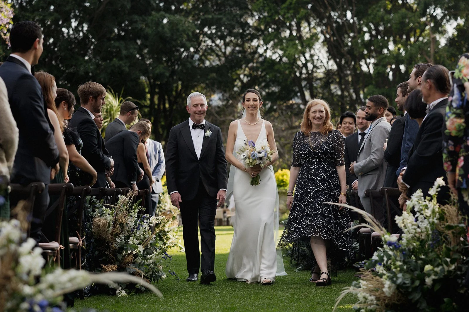 Bride entrance to the ceremony