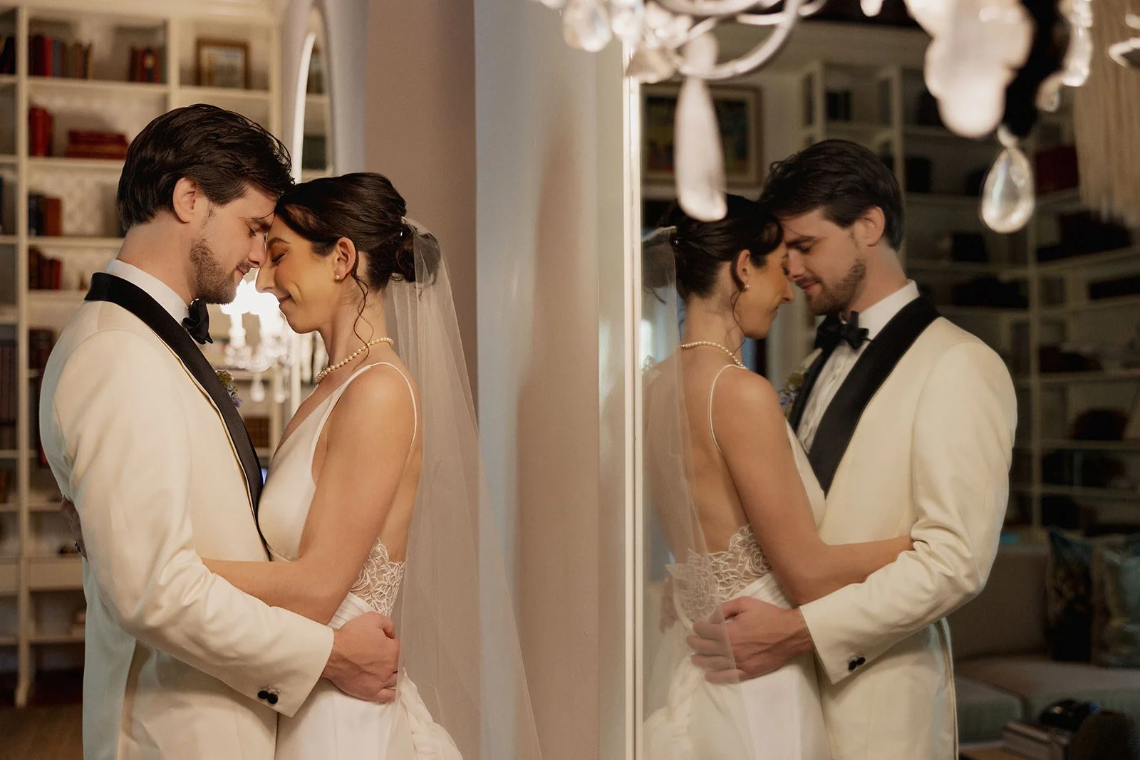 Bride and Groom portrait in Tepoztlan