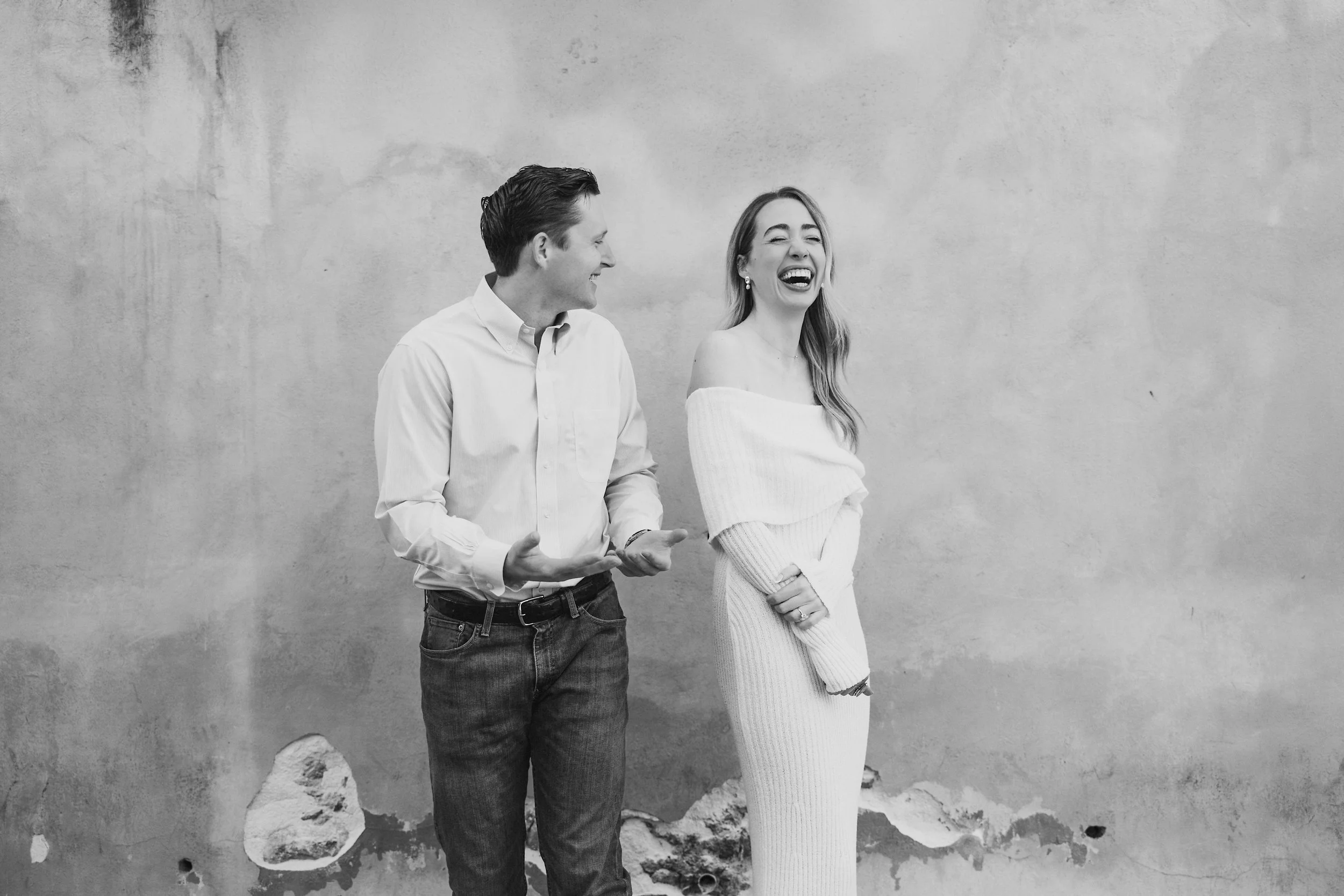couple laughing - San Miguel de Allende