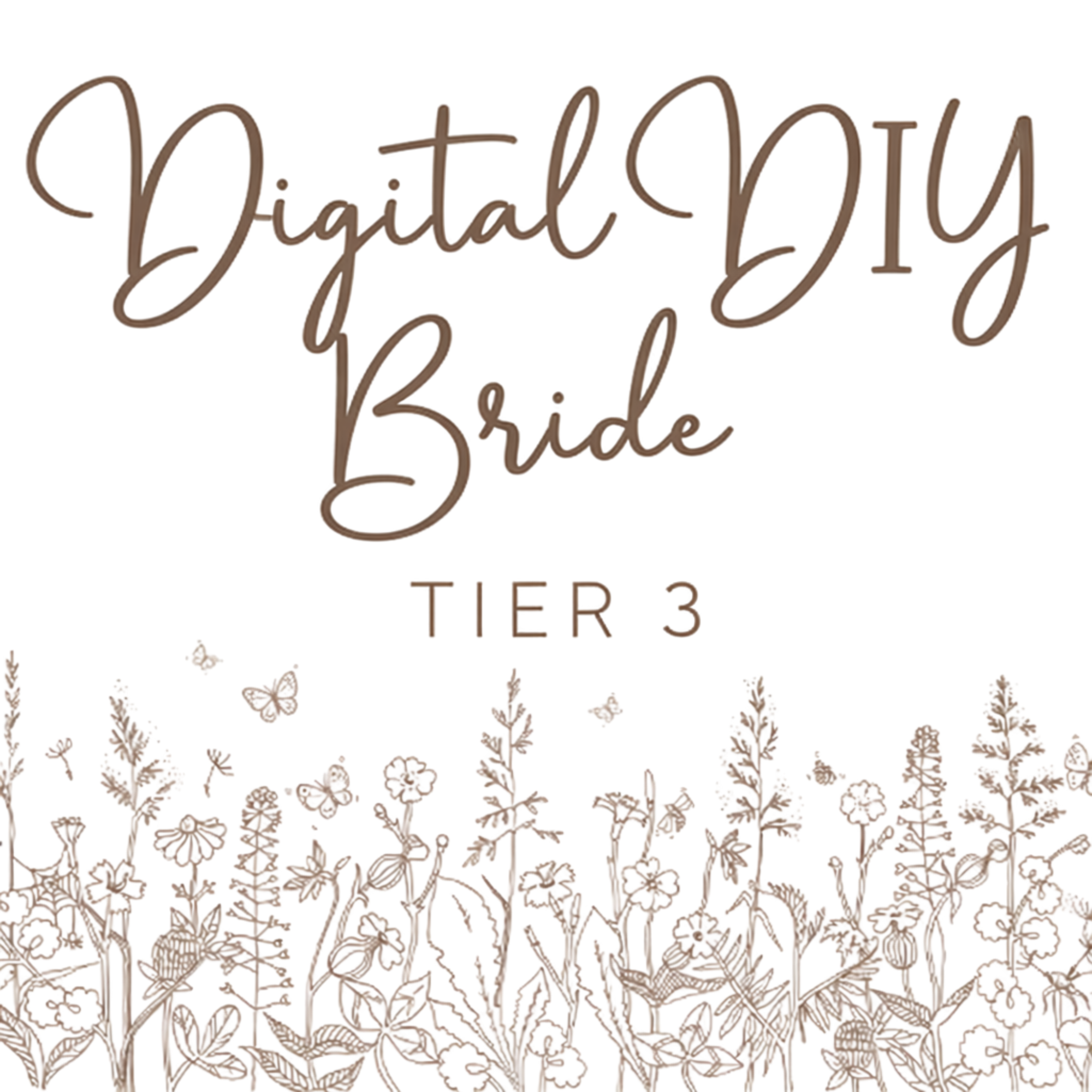 Digital DIY Bride Tier 3