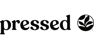 Pressed logo with leaf design