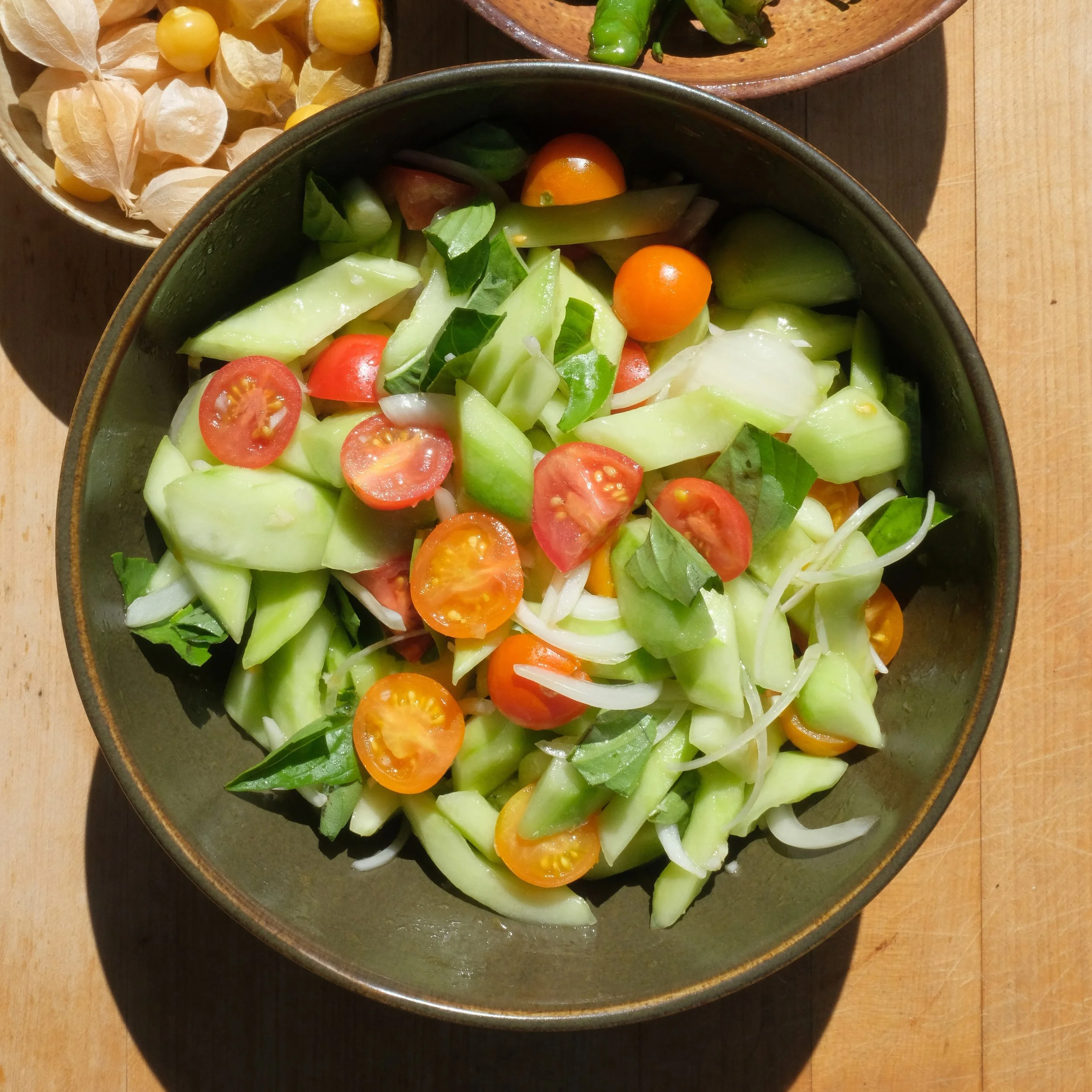 Cucumber Tomato Salad