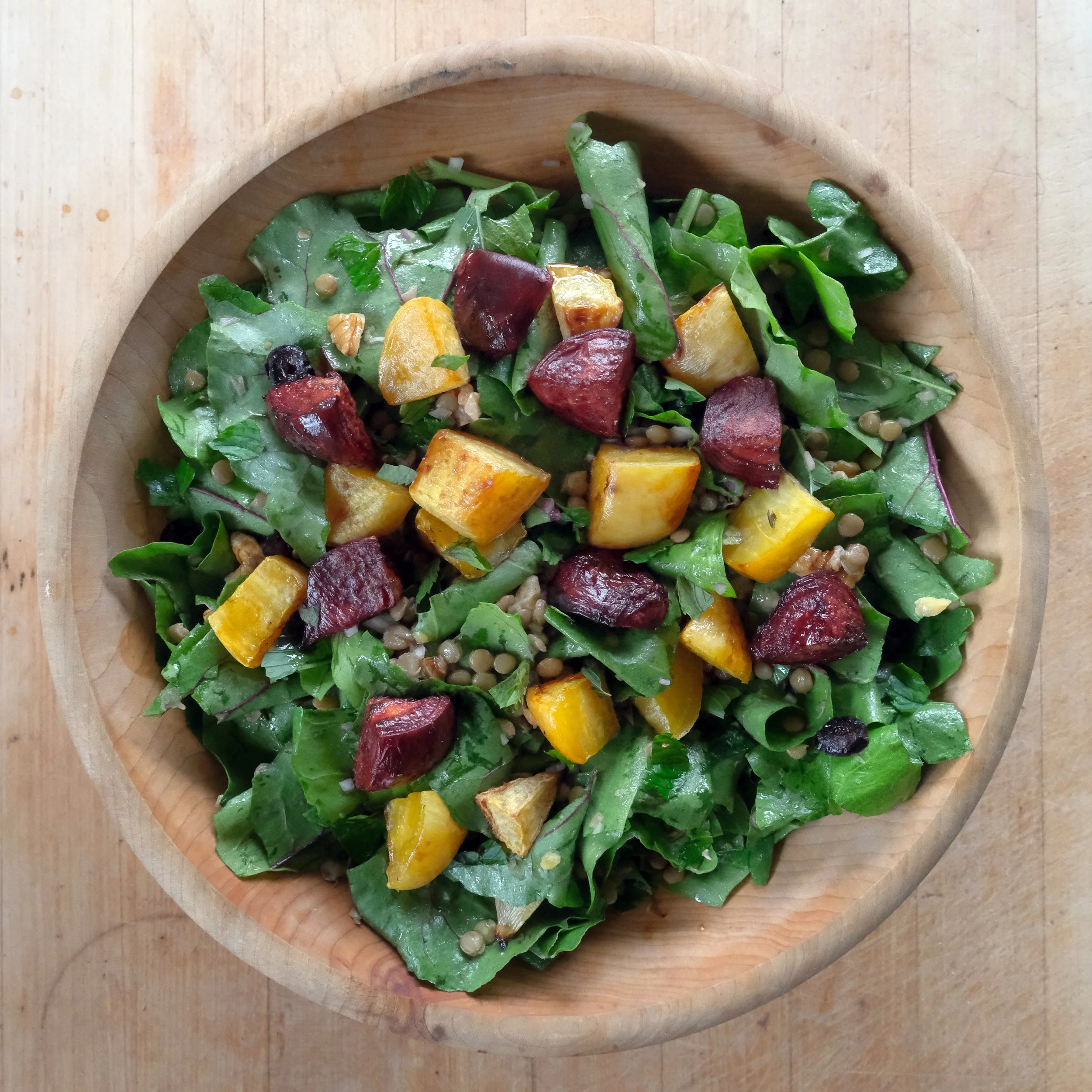 Lentil Beet Salad