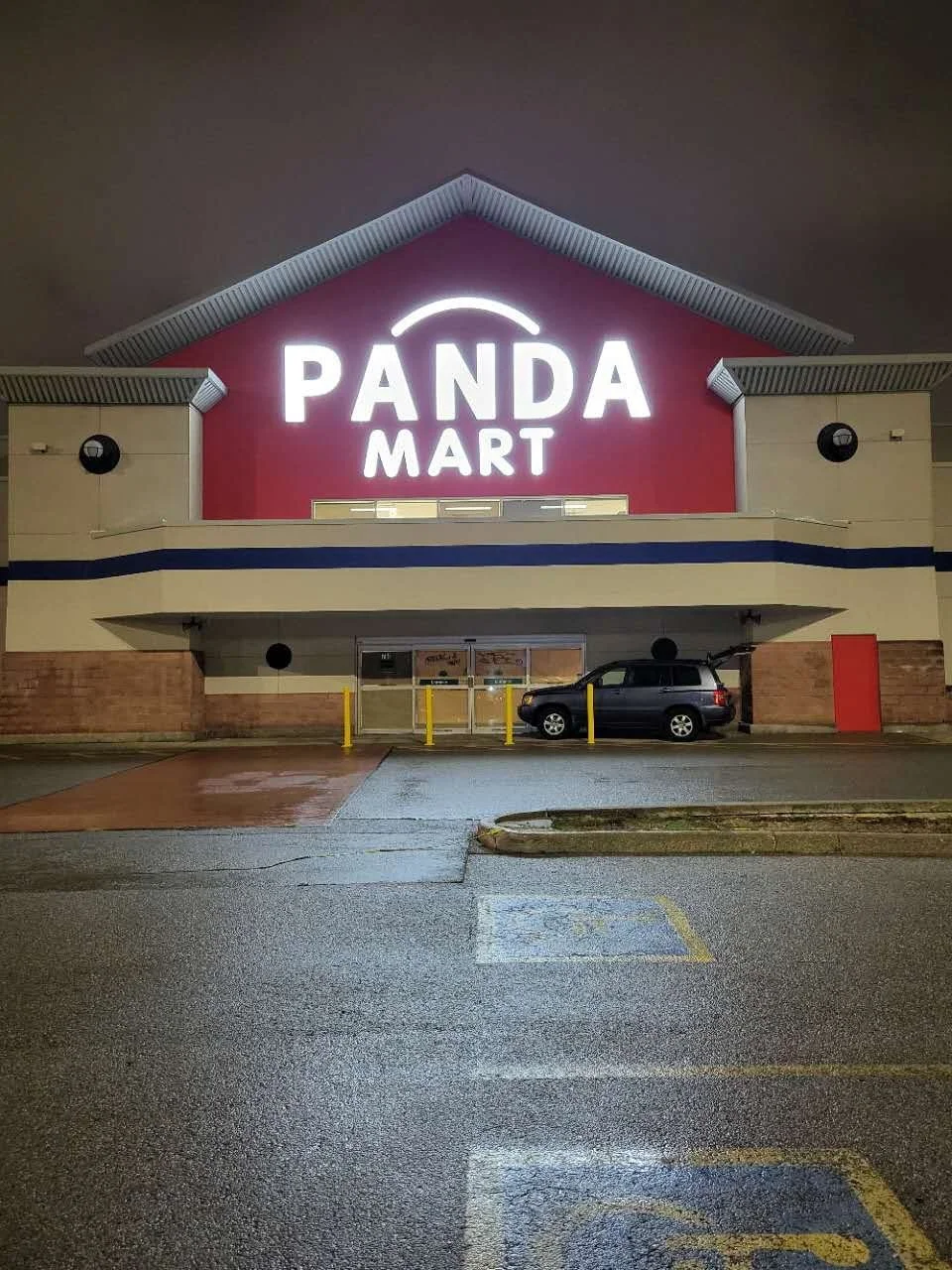 Panda Mart - Internally Illuminated Channel Letters (Toronto)