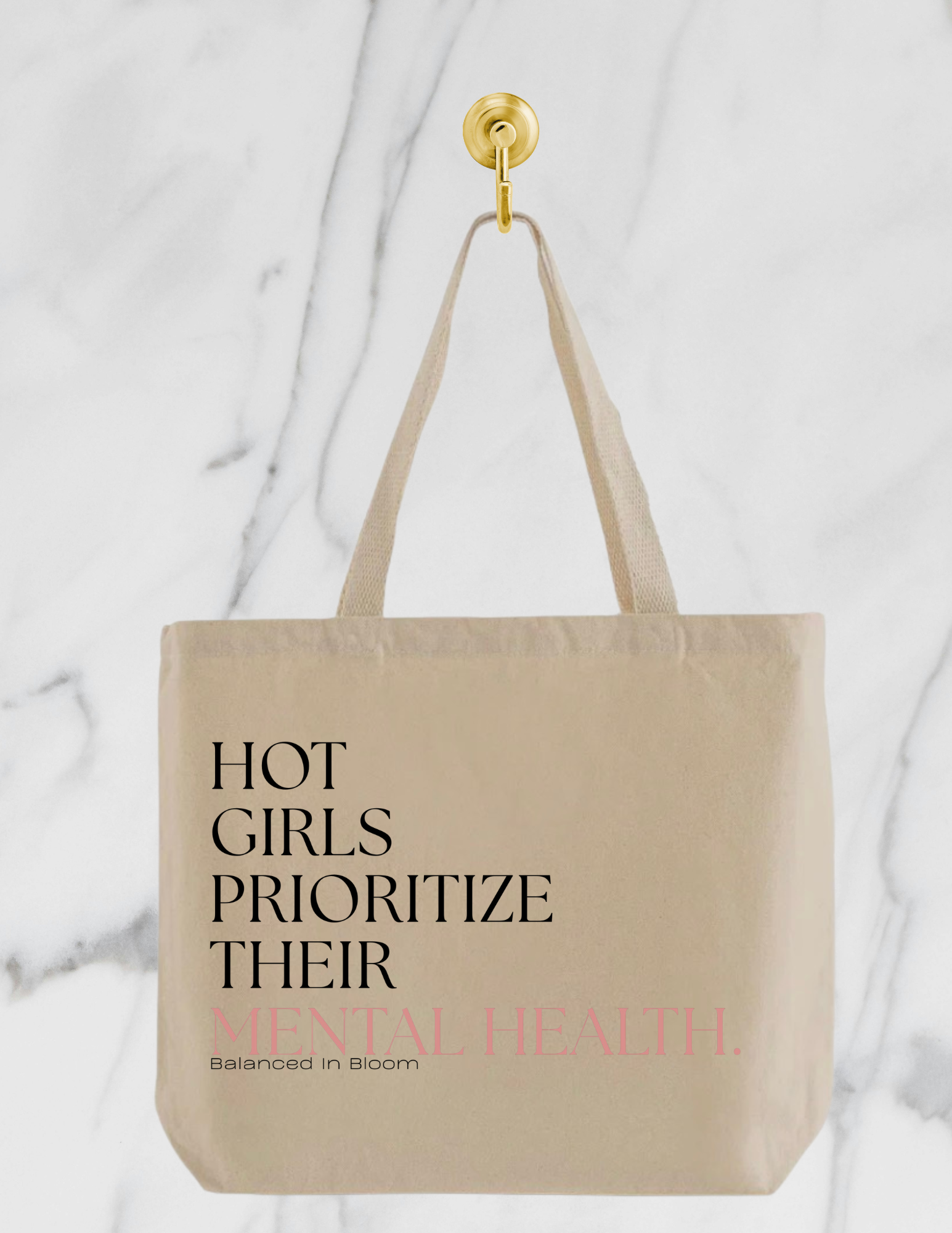 Hot Girl Canvas Tote
