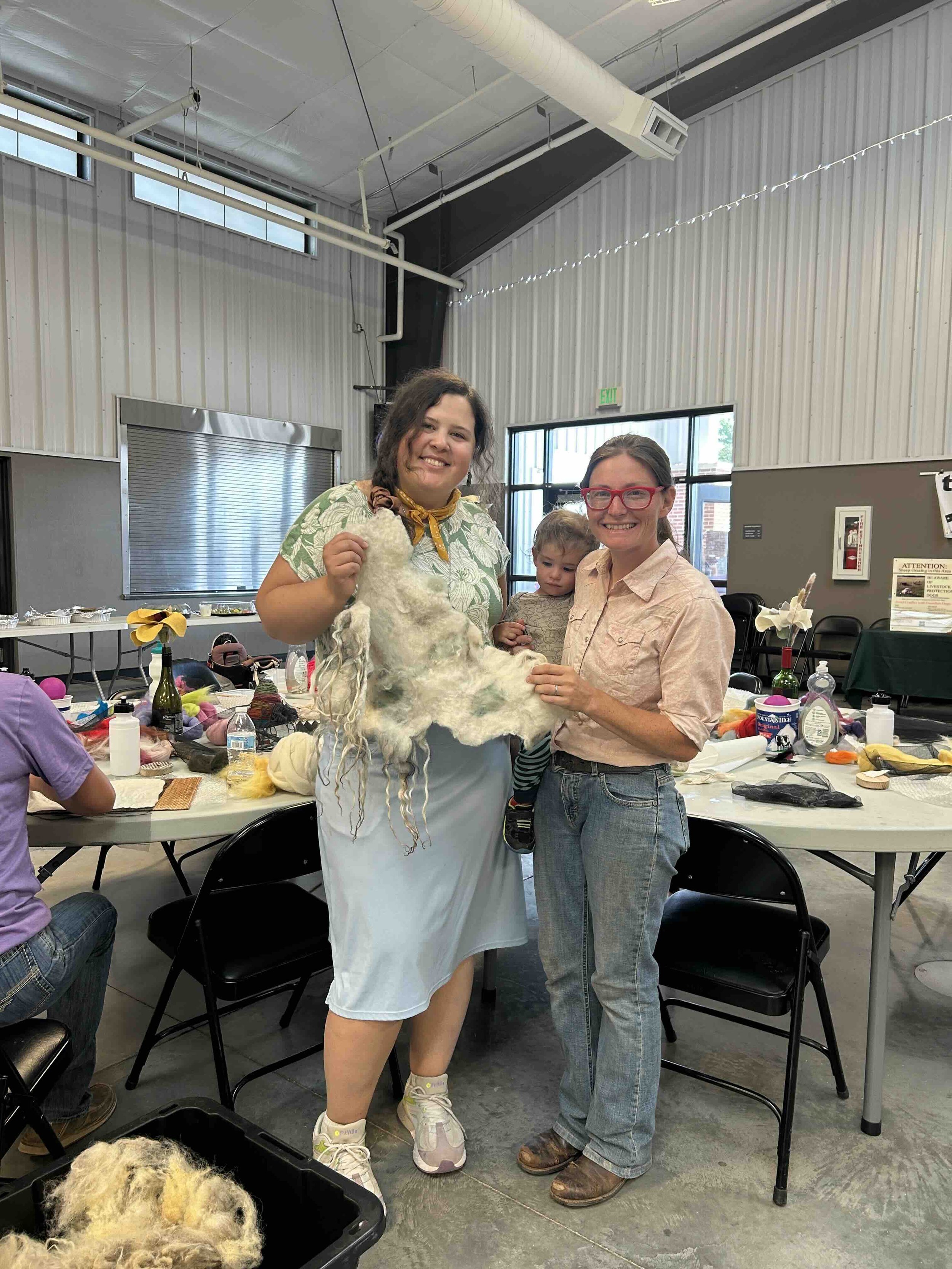 Samara Johnson - Together We Wool workshop