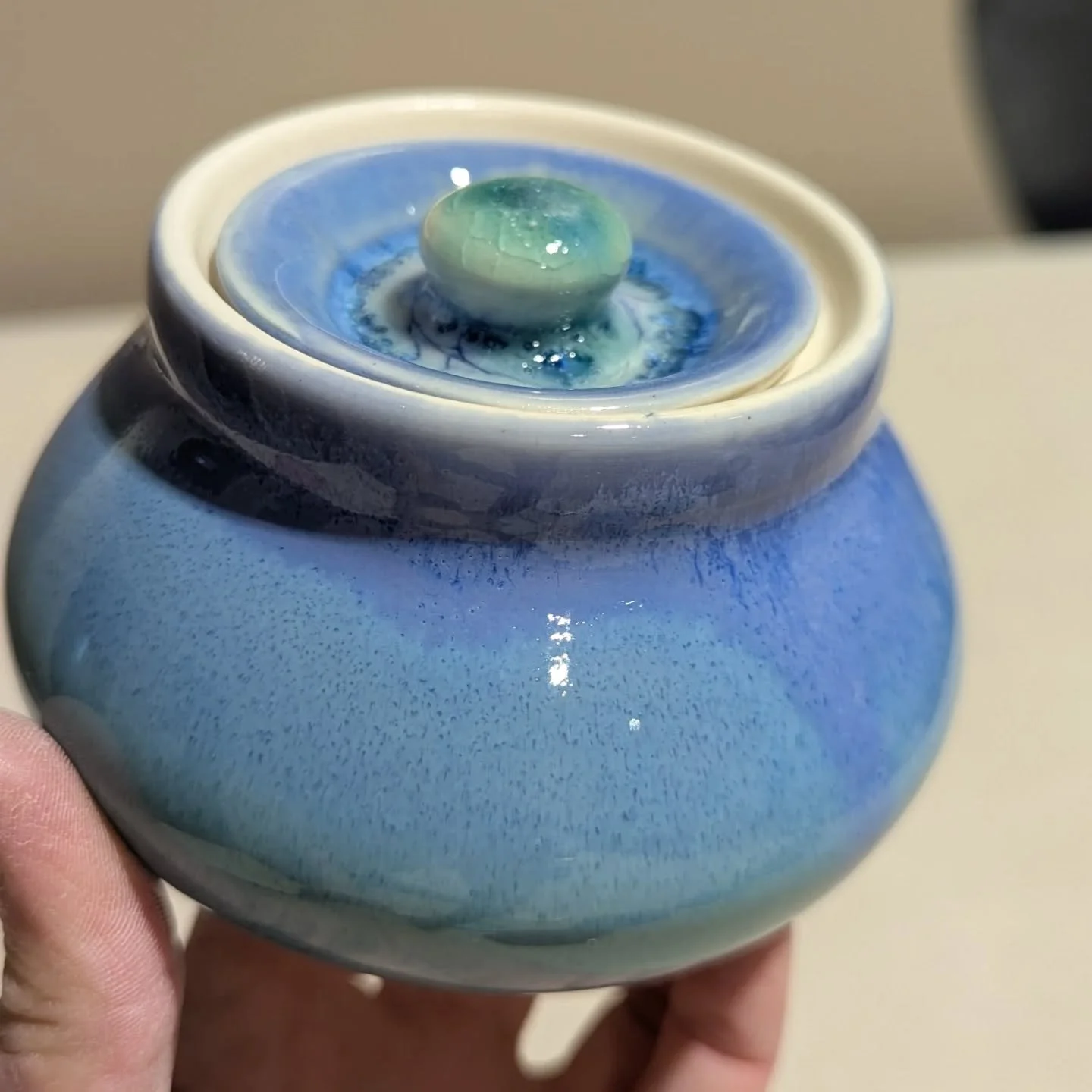 The moment every potter lives for: cracking open the kiln to reveal these finished special topic pieces. Hard work, heart, and a little fire magic. Congratulations to the students&mdash;and to these pots for making it through! ❤️ Which glazes are you