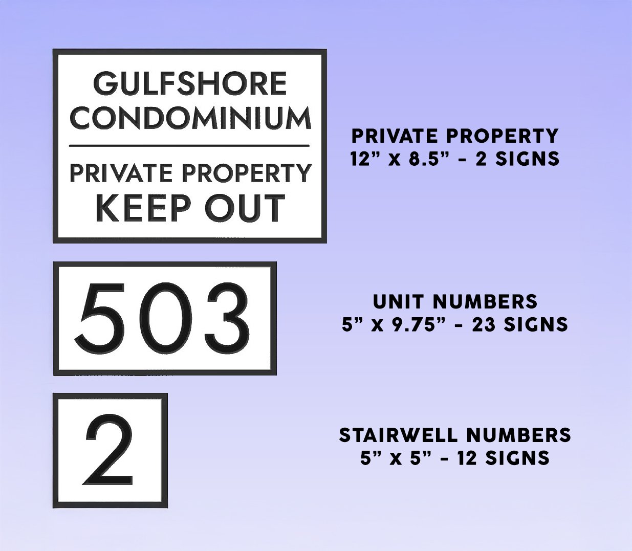 Gulfshore Condominum Signs.jpg