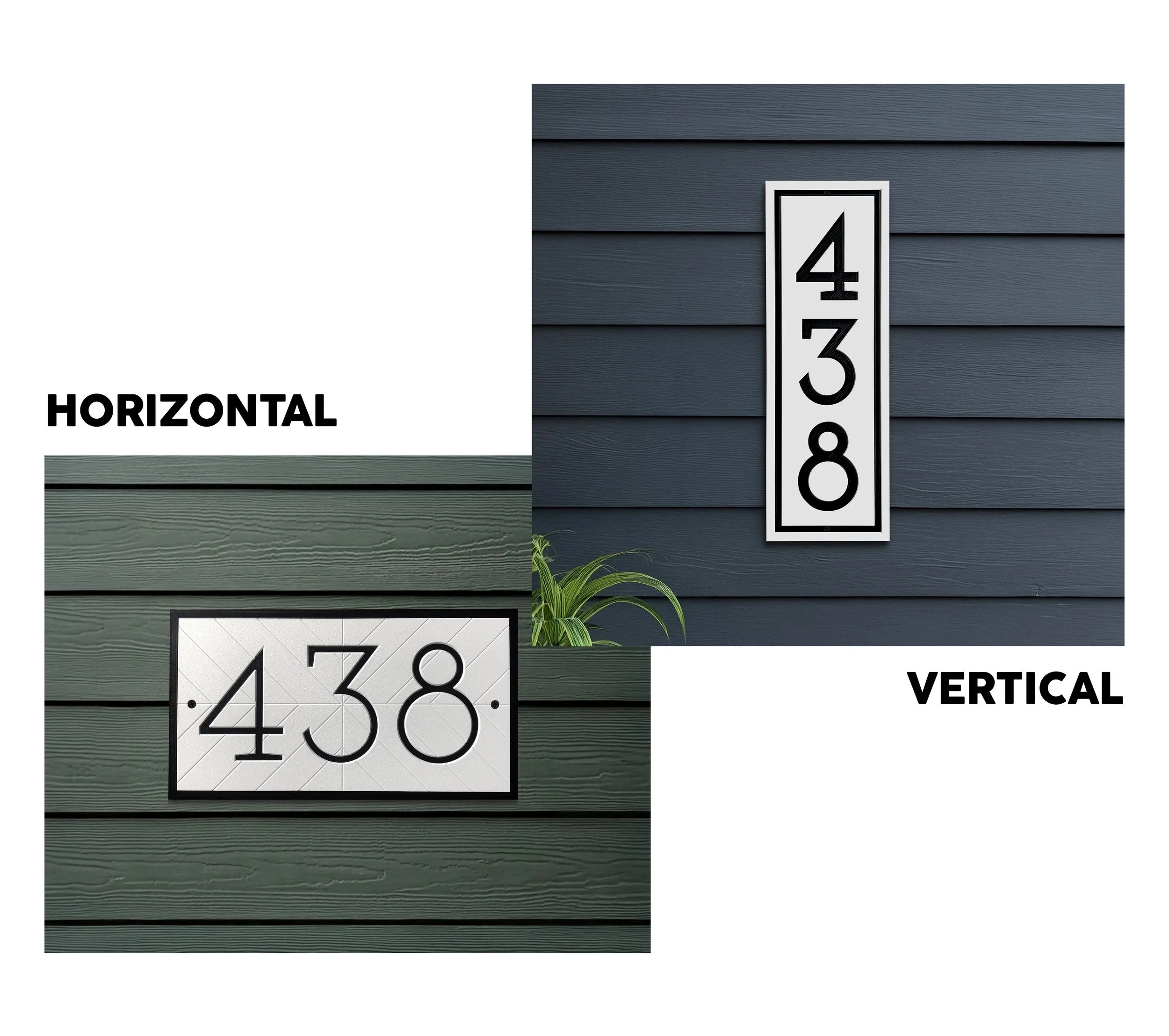 Horizontal vs. Vertical House Numbers: Which Best Fits Your Home ...