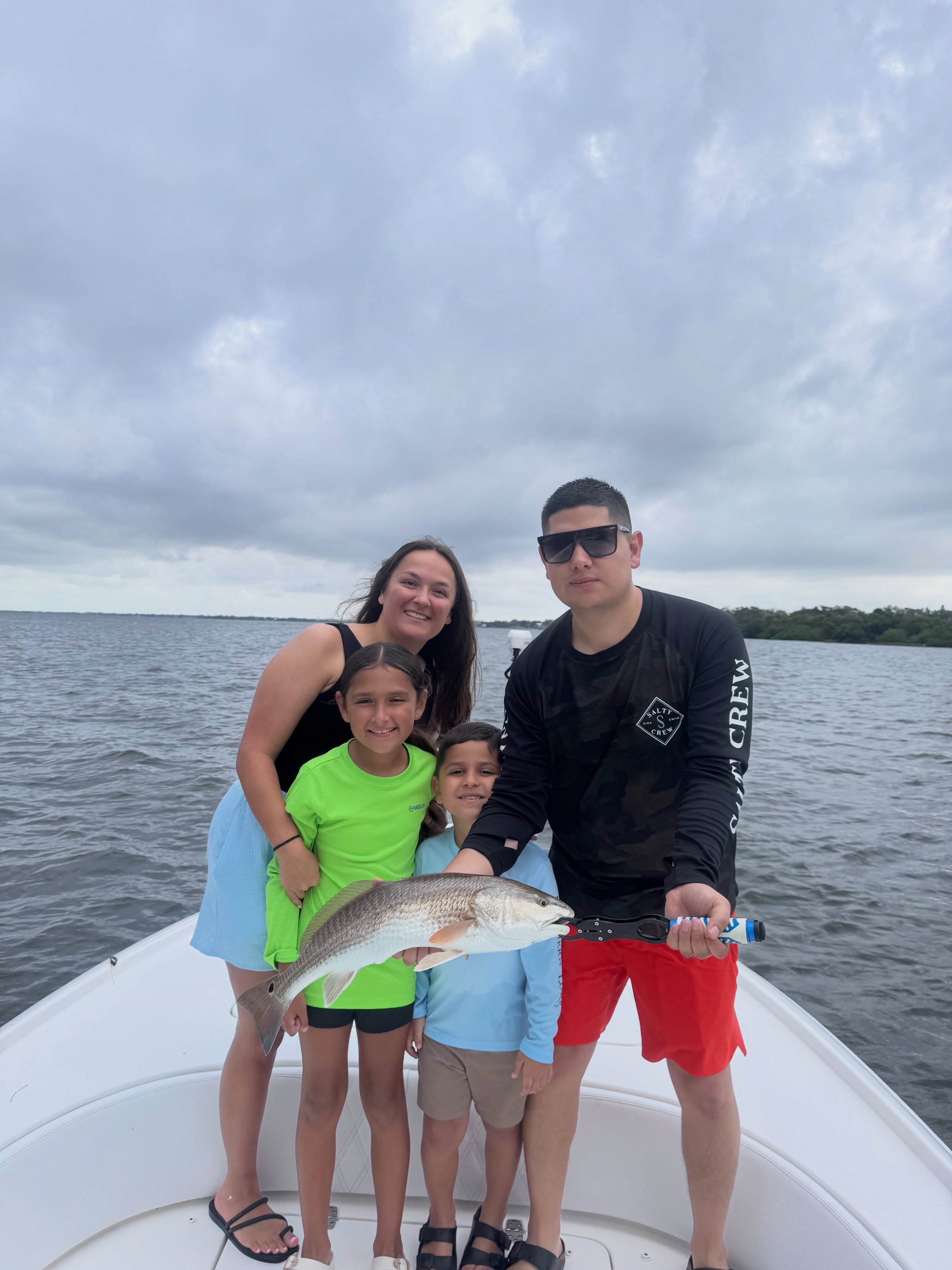 Heck yeah. Such a sweet family, so pumped we caught some good fish. Few reds, few snook, few trout. Great day. Greater memories. 
Inshore 4hr let&rsquo;s catch em!