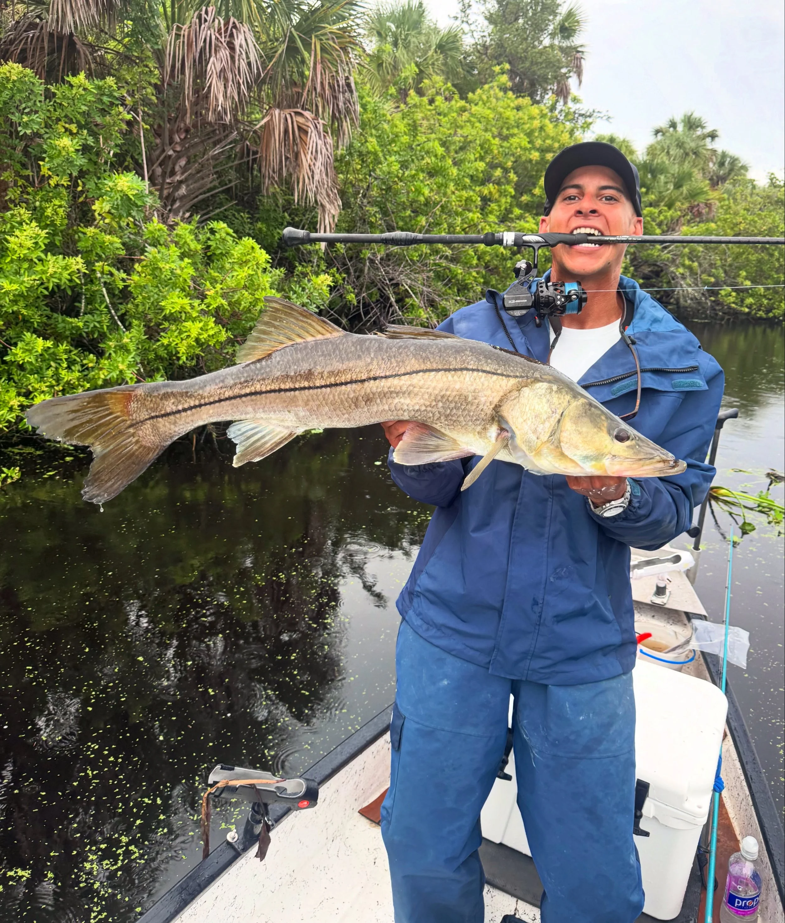 Nice snook this evening 🔥🤘🏾
ON THE WEAPON
