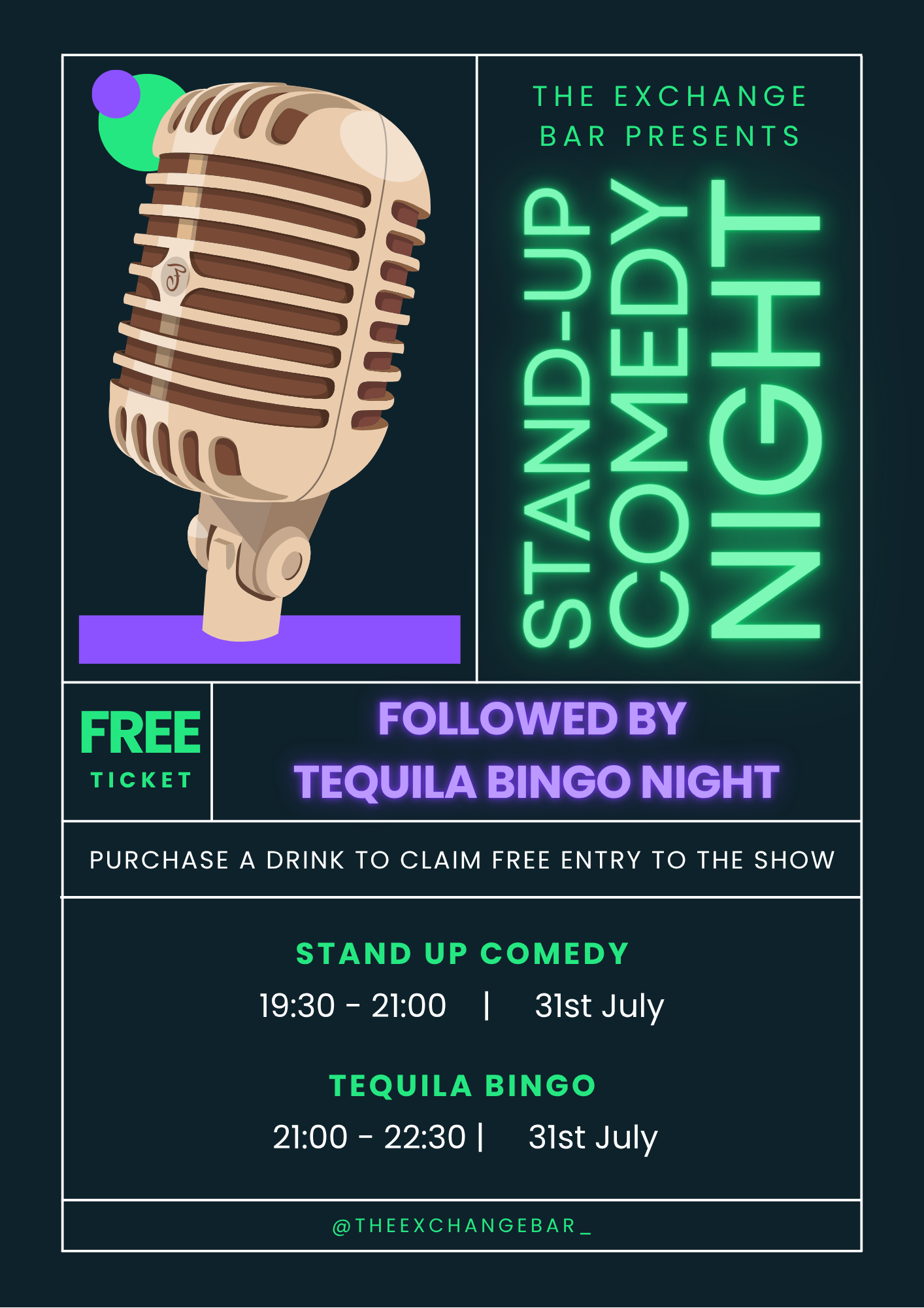 Tequila Bingo!