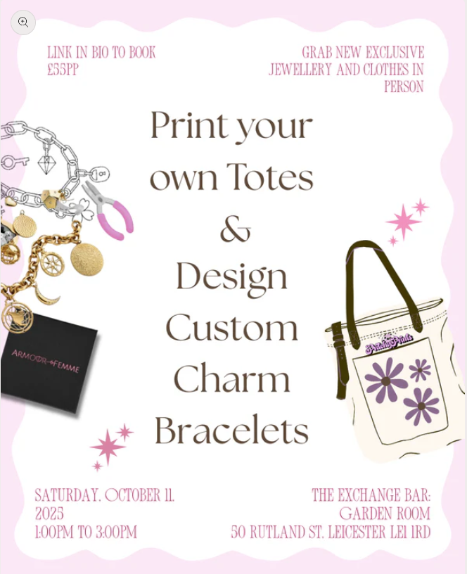 ARMOUR FEMME Print Your Own Tote