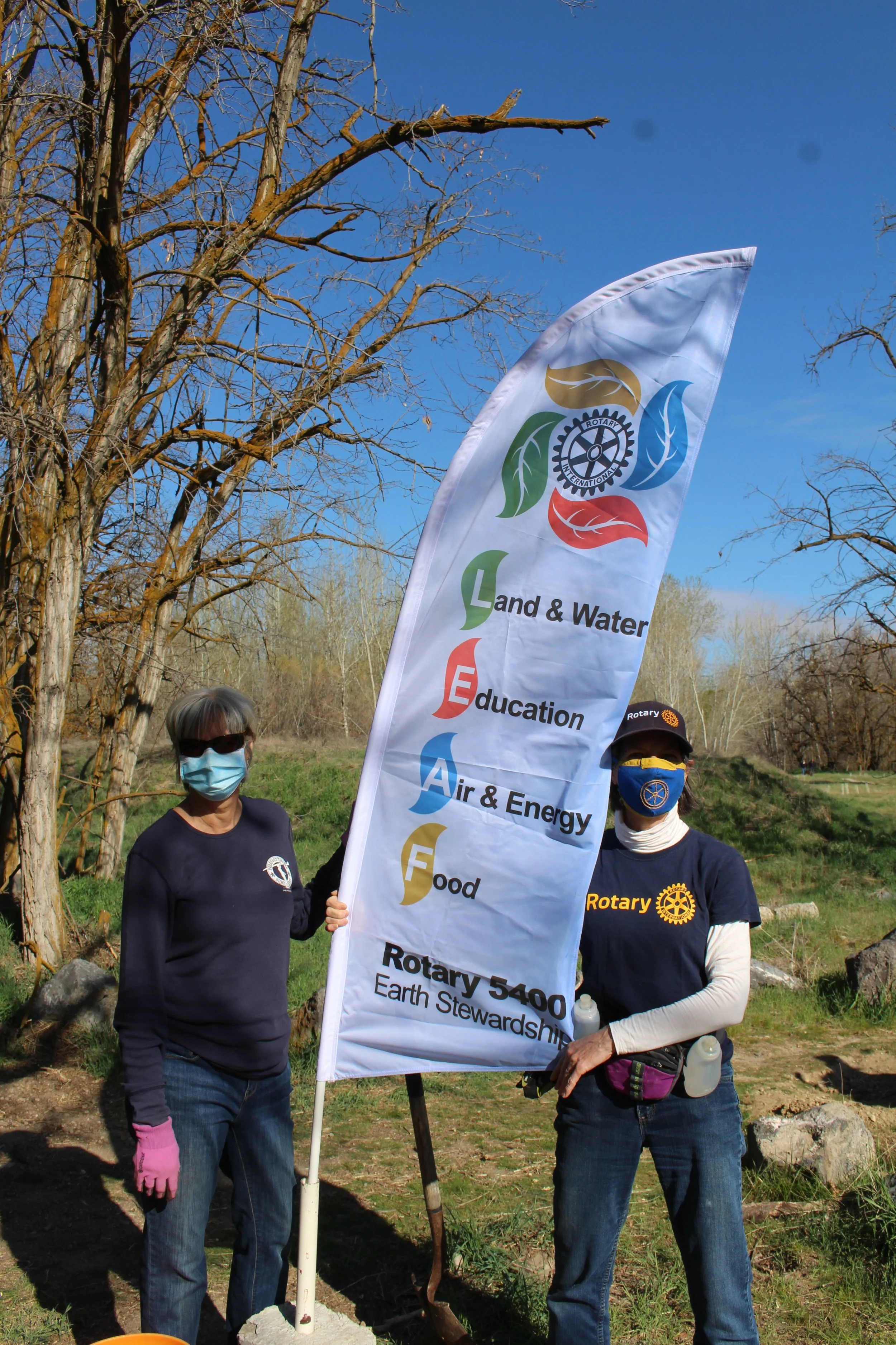 Rotary’s District 5400 is celebrated at the WPP. This is to be the world’s 171st peace park and a preserve of a high desert wetland.