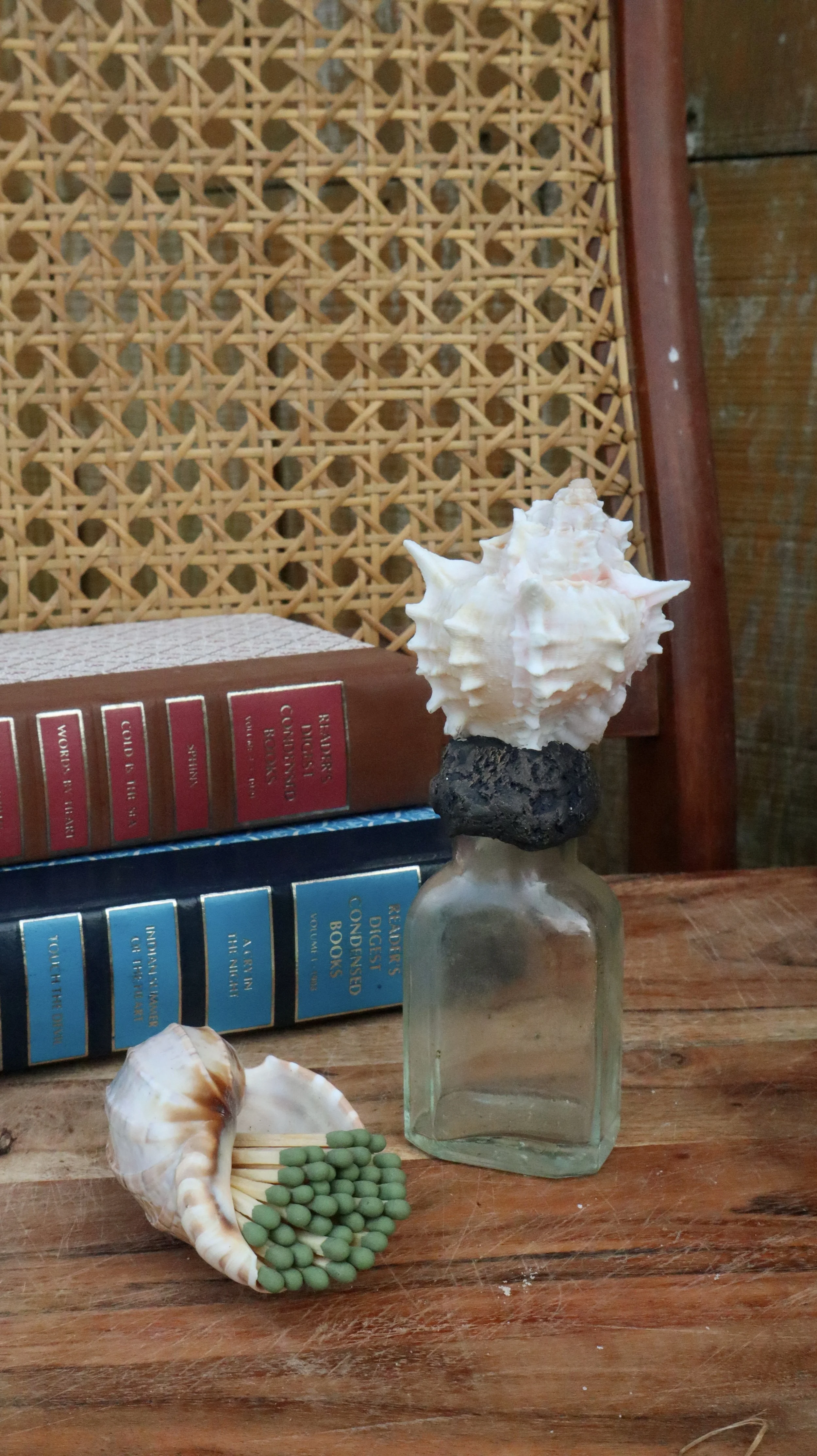 Small Murex Shell Topped Bottle